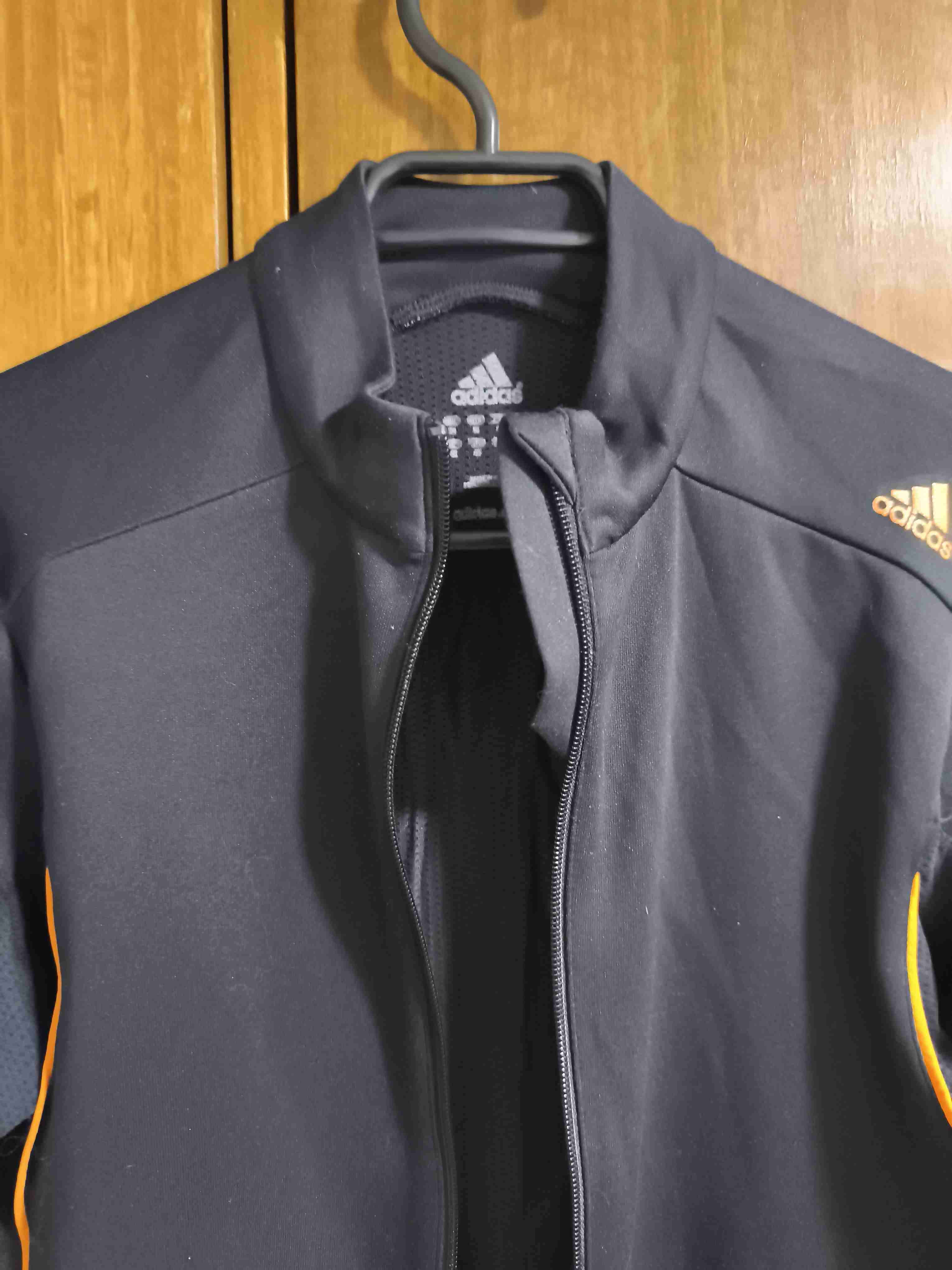 Chaqueta deportiva negra Adidas - miniatura 2