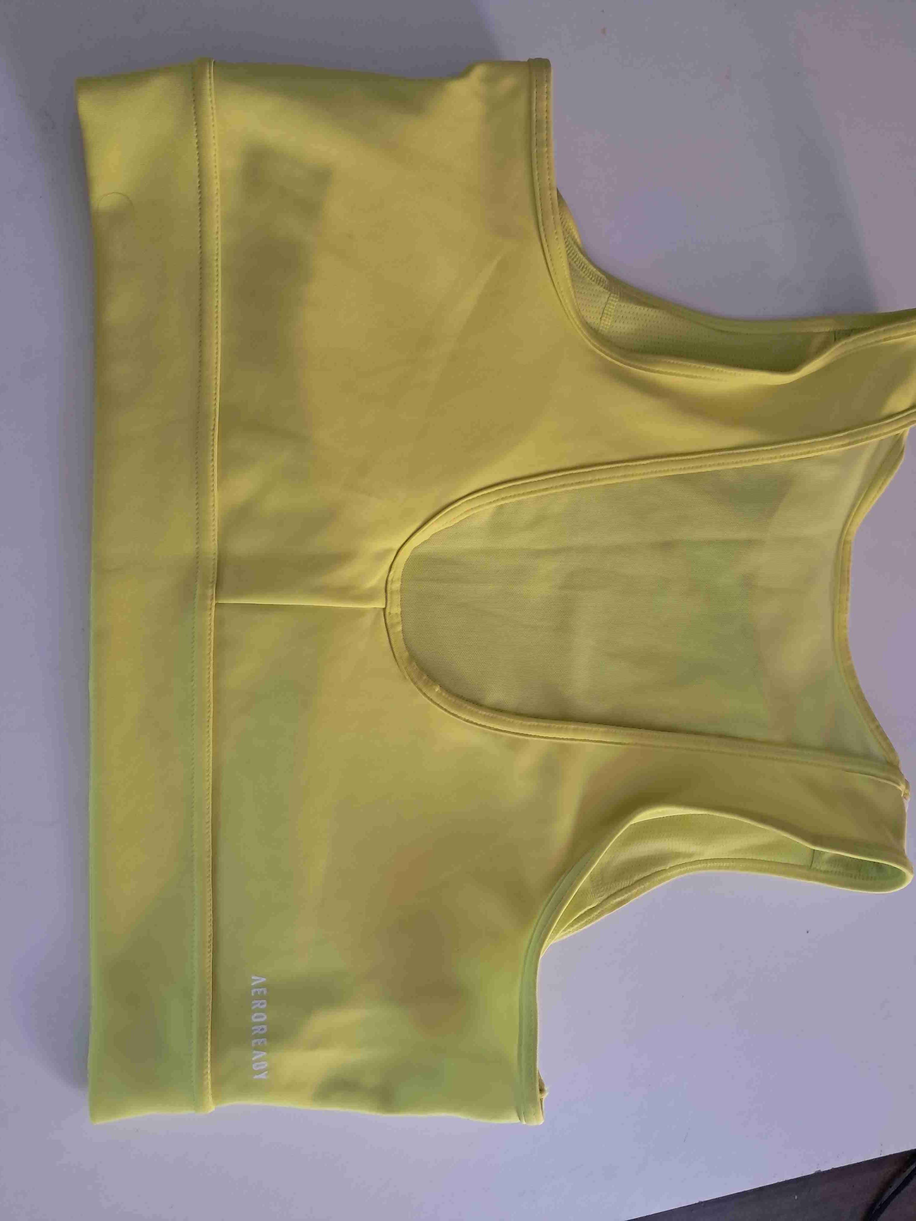 Top deportivo amarillo Adidas - miniatura 2