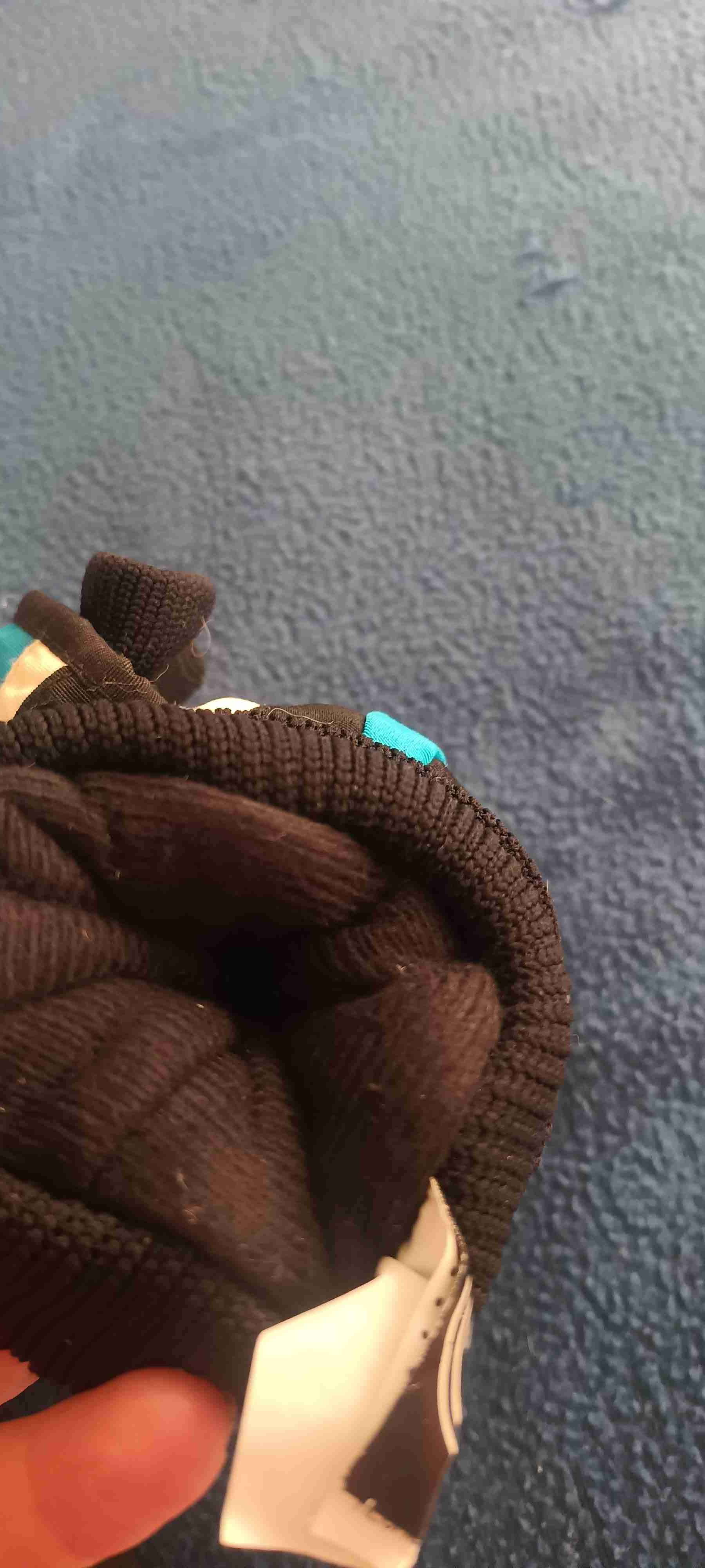 Guantes de esquí niños azul y negro - miniatura 3