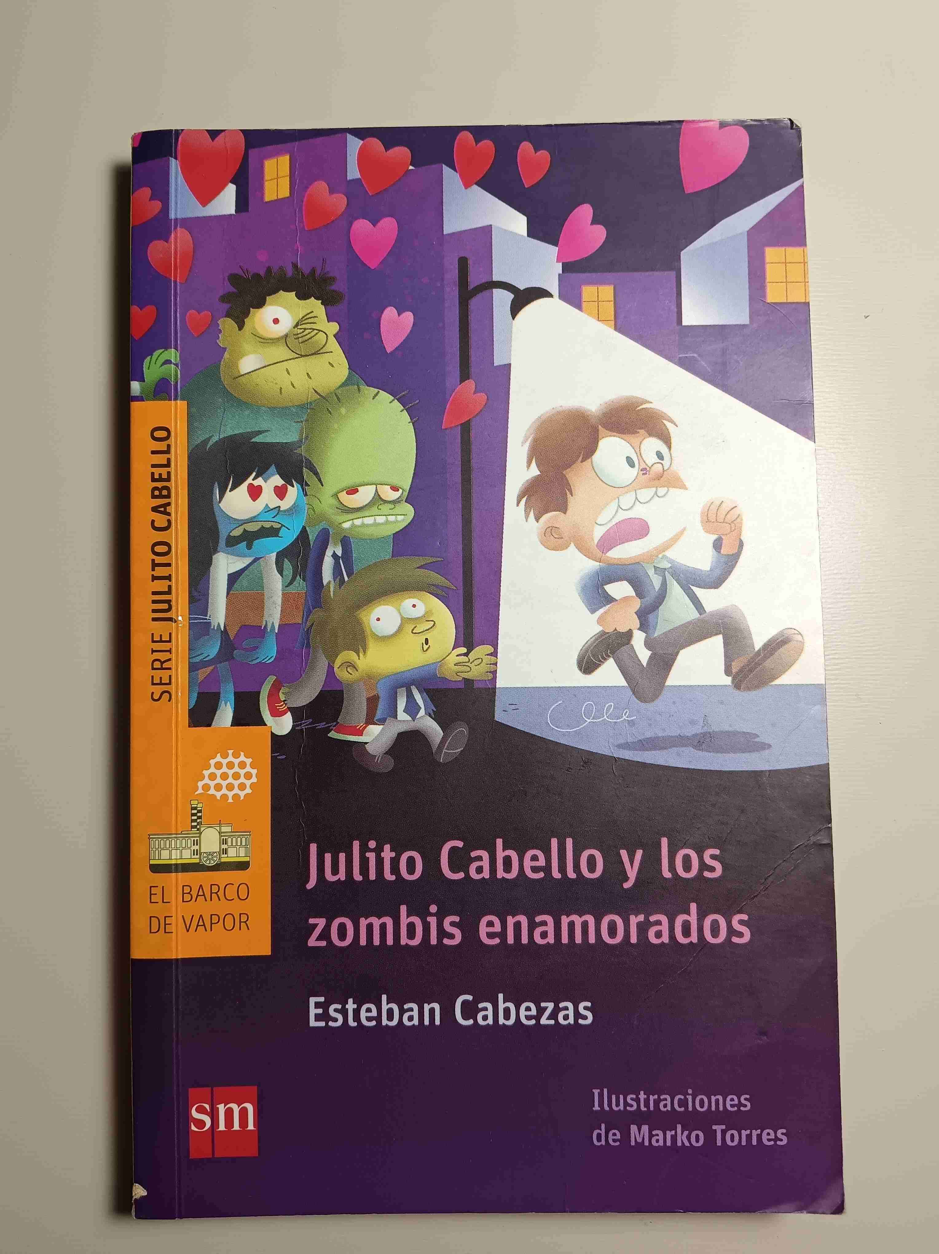 Libro/ Julito Cabello y los zombis enamorados
