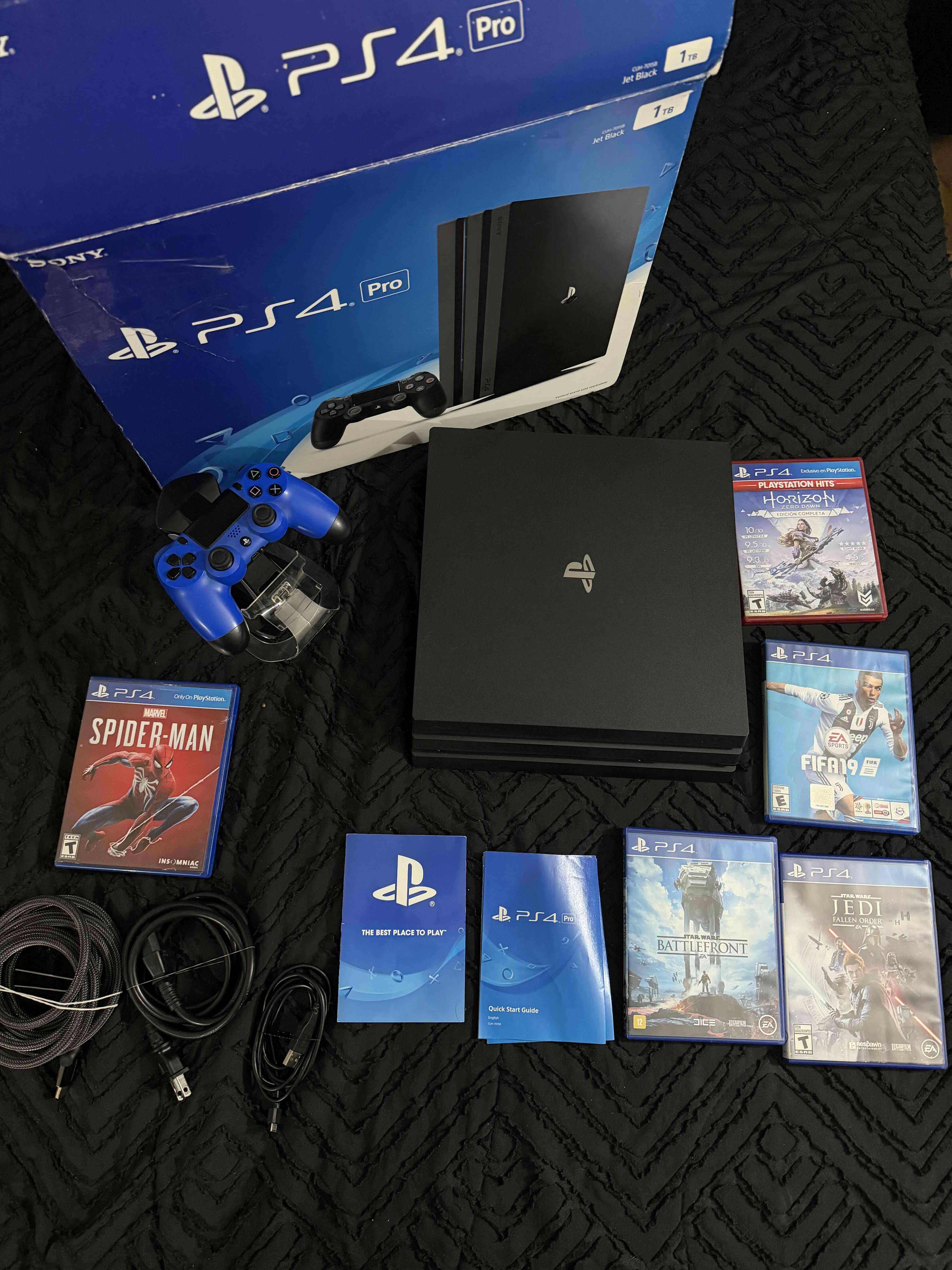 PS4 Pro 1TB con juegos incluidos