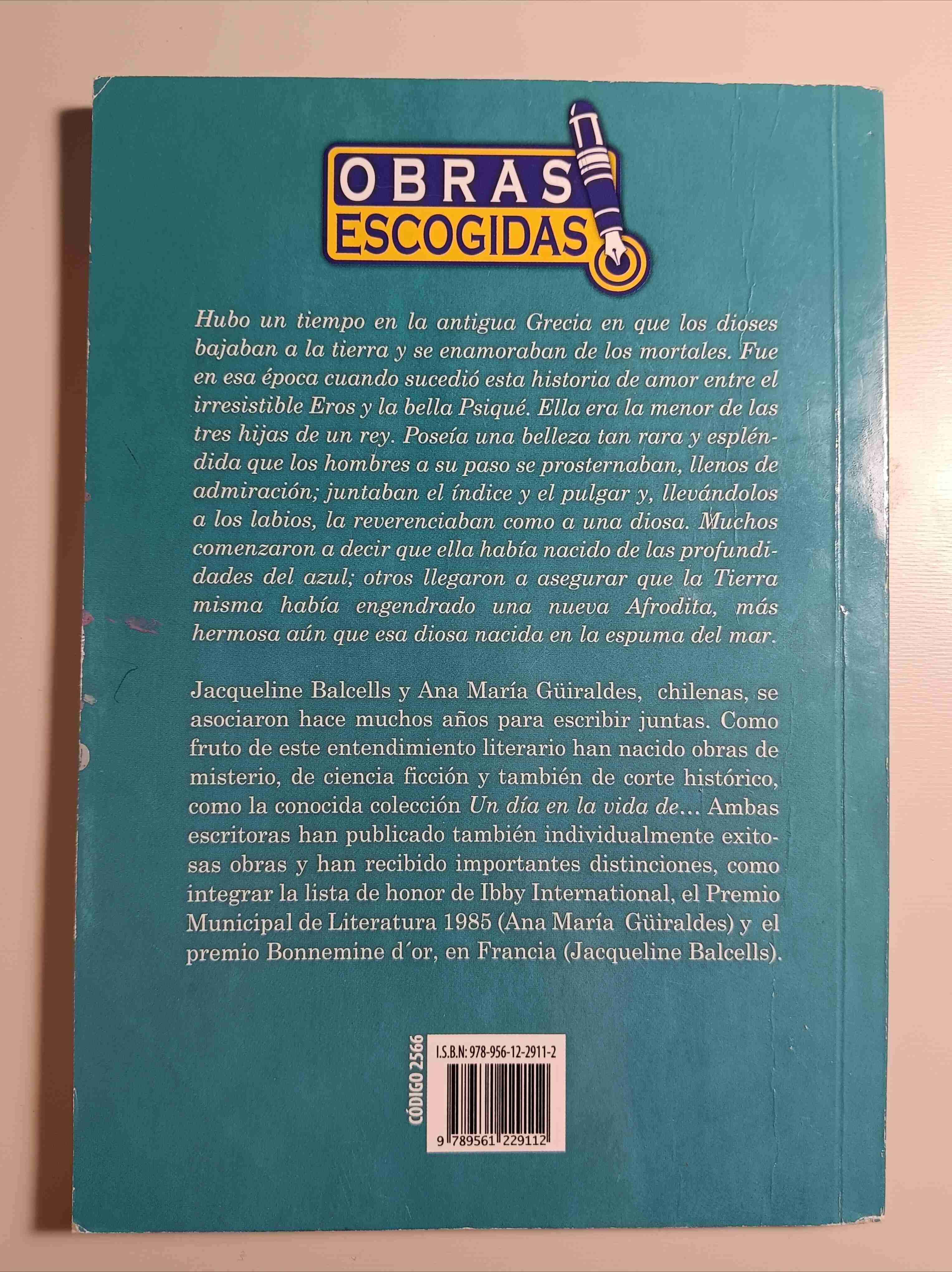 Libro/ Psiqué la enamorada de un dios- Balcells. J - miniatura 2