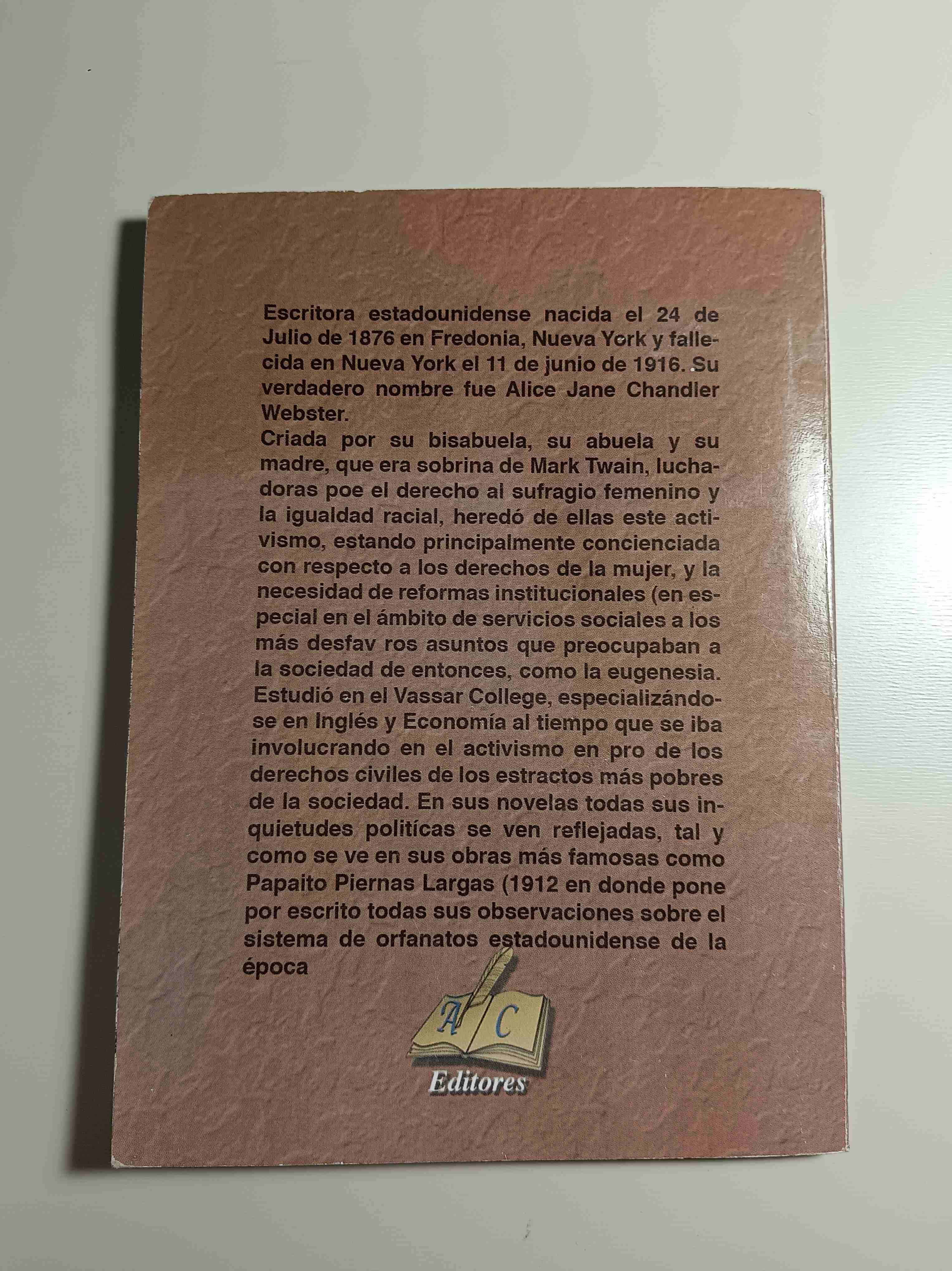 Libro/ Papaito Piernas Largas- Jean Webster - miniatura 2