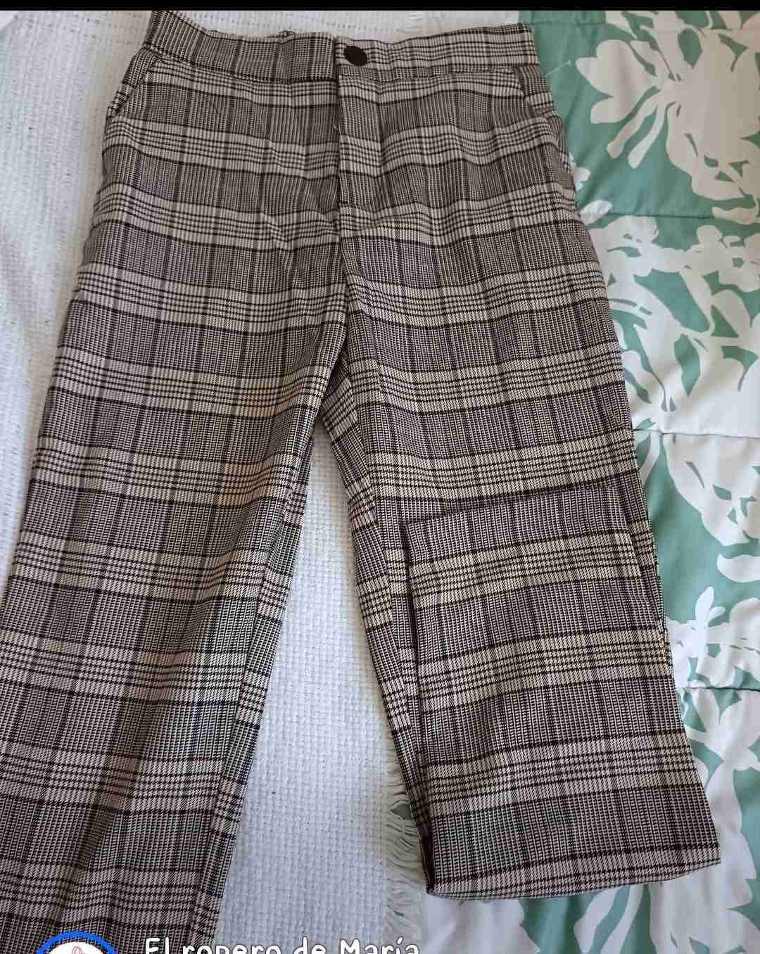 Pantalón a cuadros estilo clásico - miniatura 2