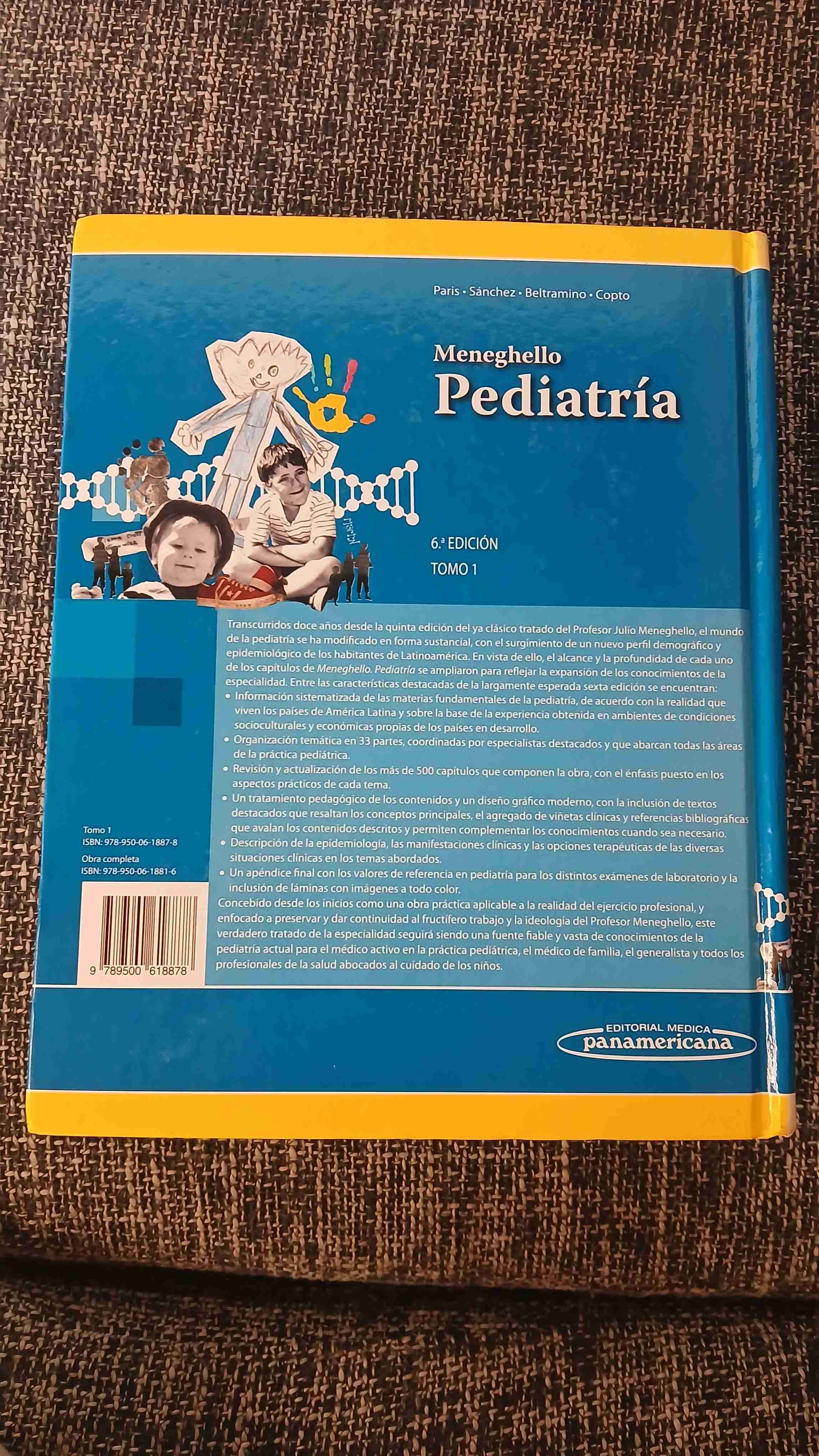 Libros Tomo 1 y 2 Meneghello Pediatría 6ª Edición - miniatura 2