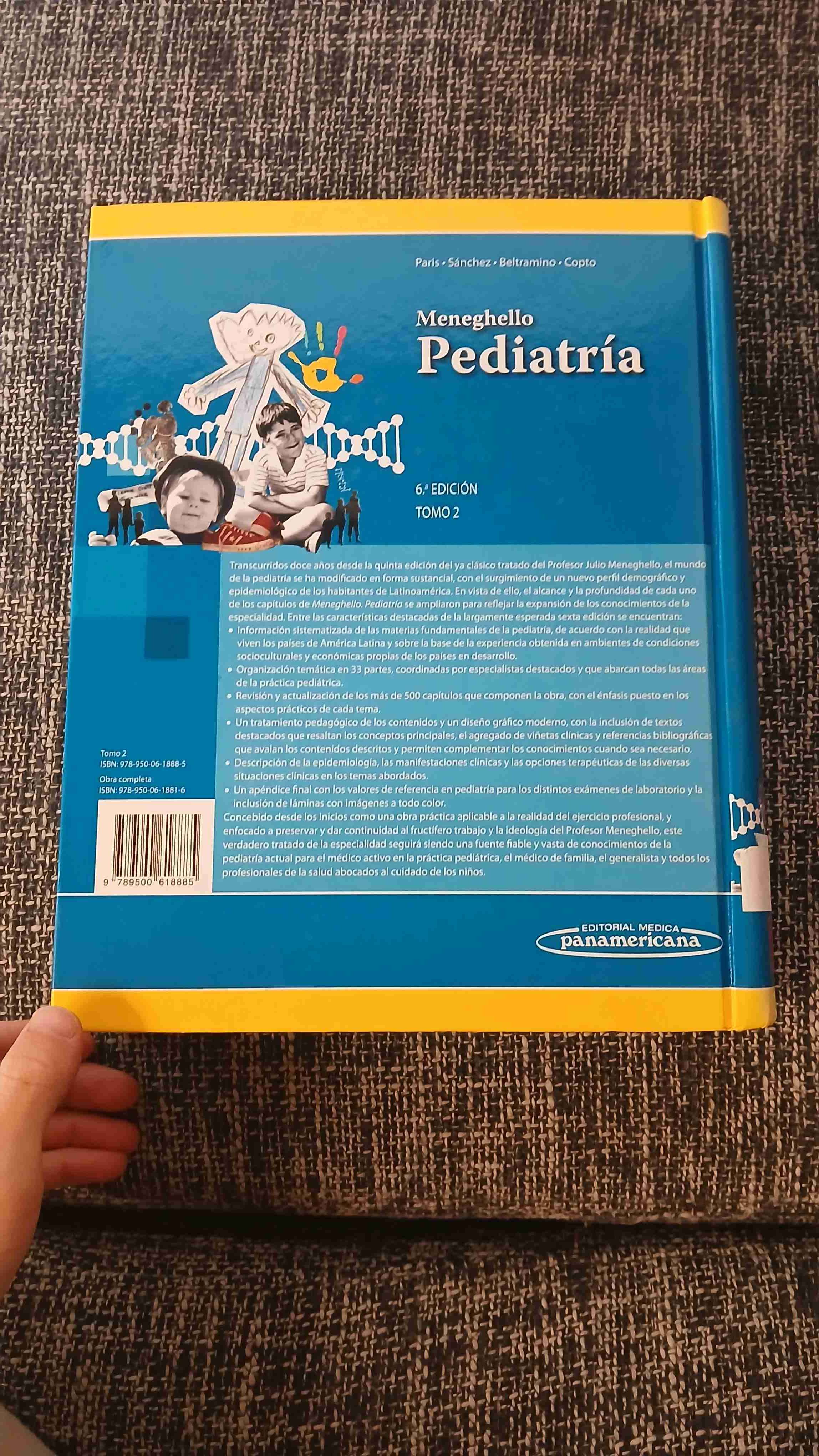 Libros Tomo 1 y 2 Meneghello Pediatría 6ª Edición - miniatura 5