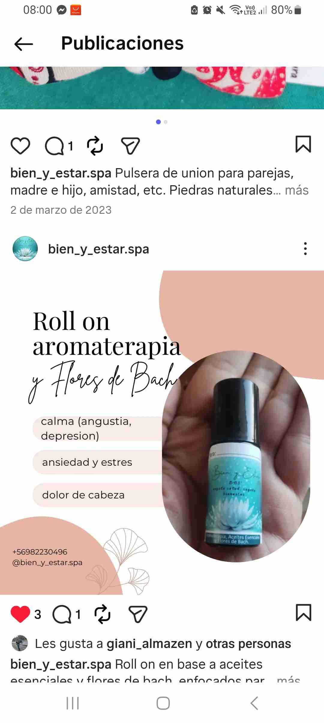 Roll On Aromaterapia Calma de Rlax - miniatura 4