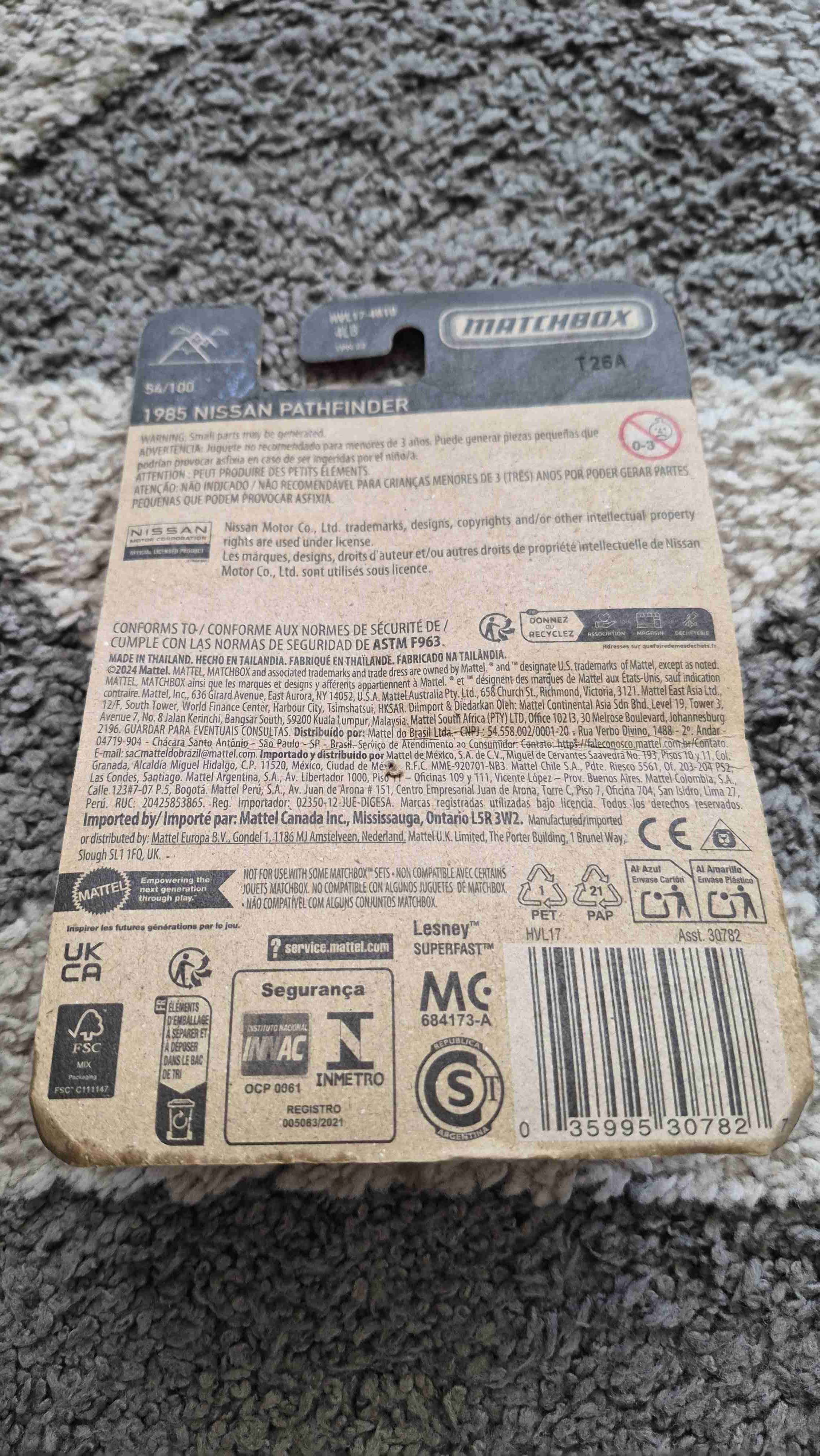 Auto Matchbox Nissan Pathfinder - miniatura 2