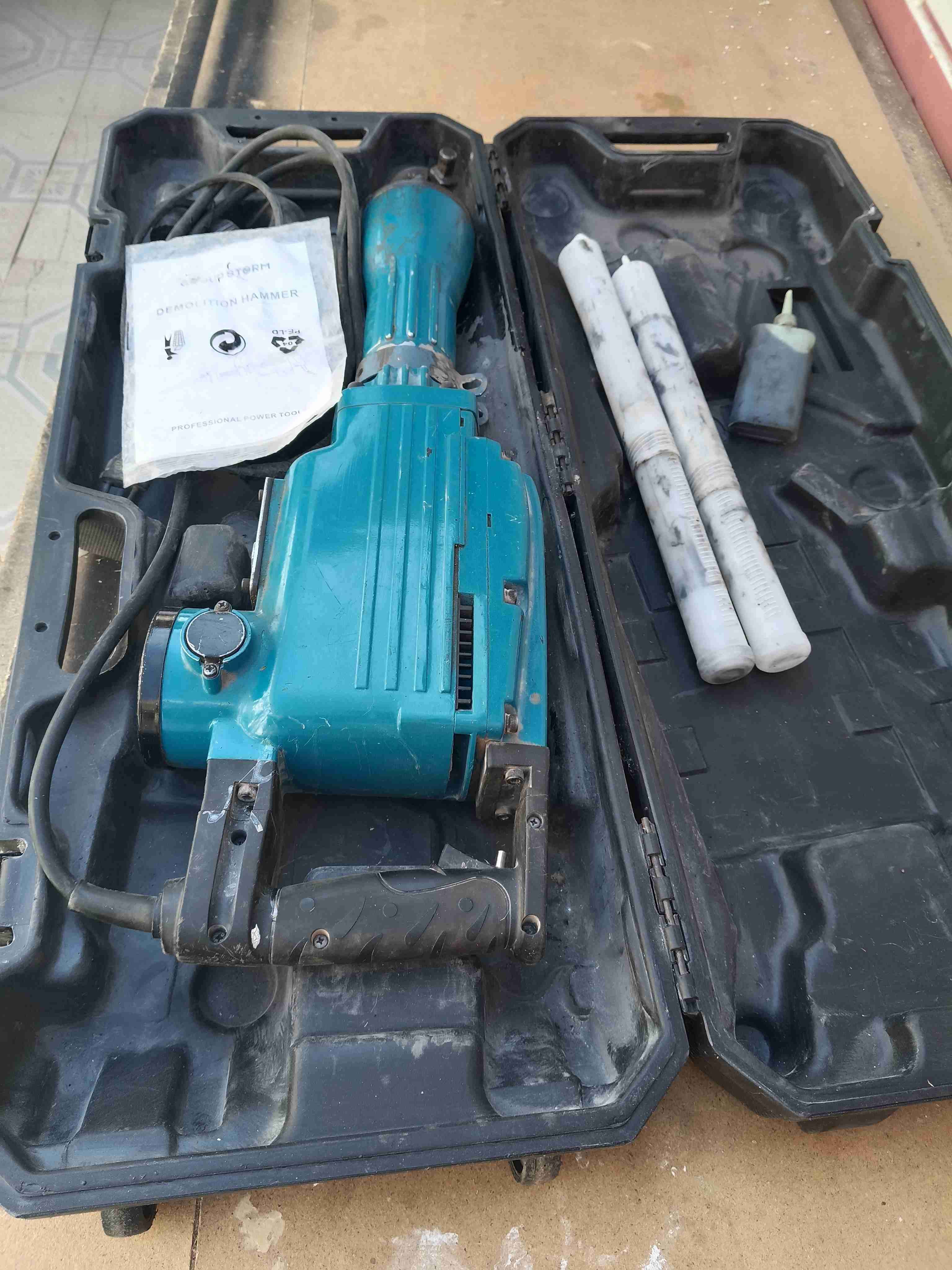 Martillo Demoledor Eléctrico Azul - miniatura 3