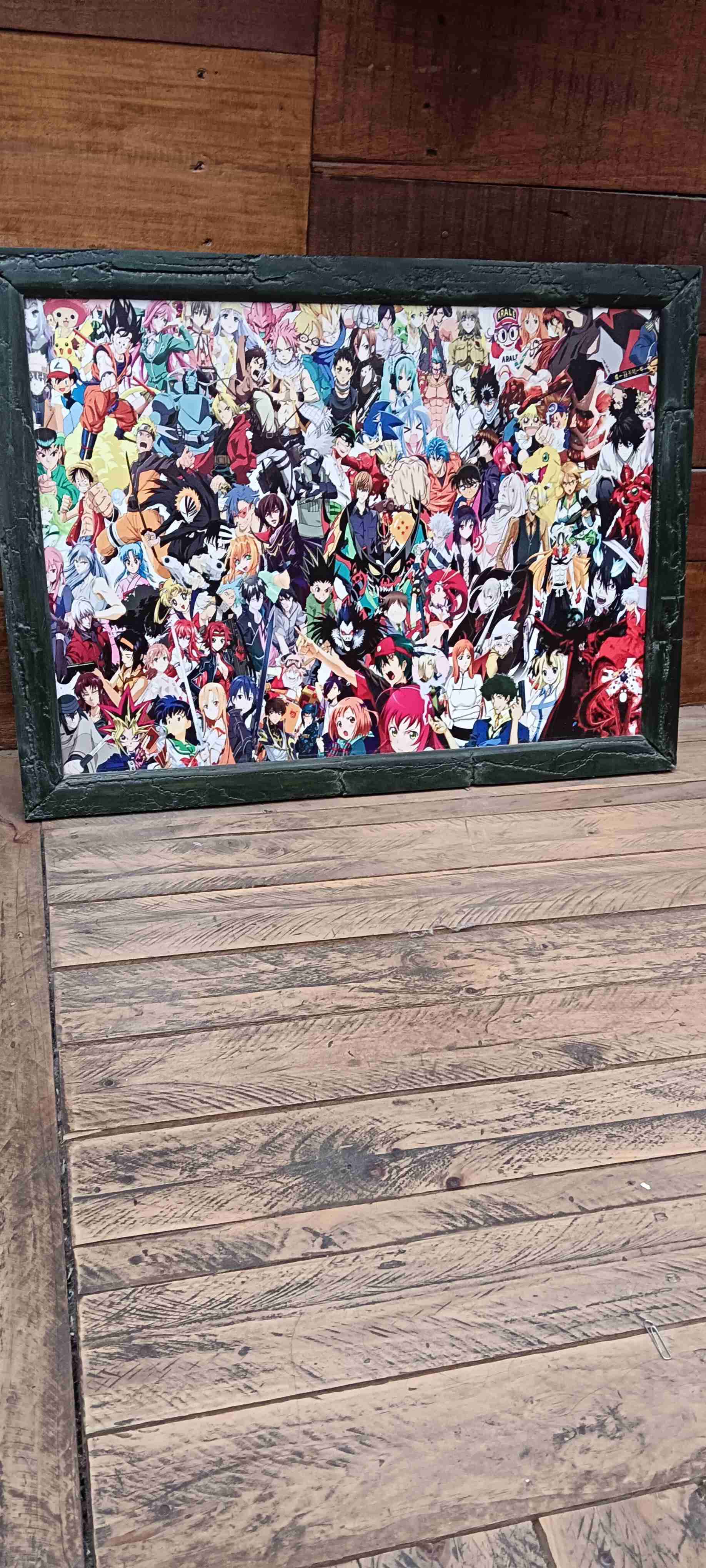 Cuadro collage personajes anime - 2