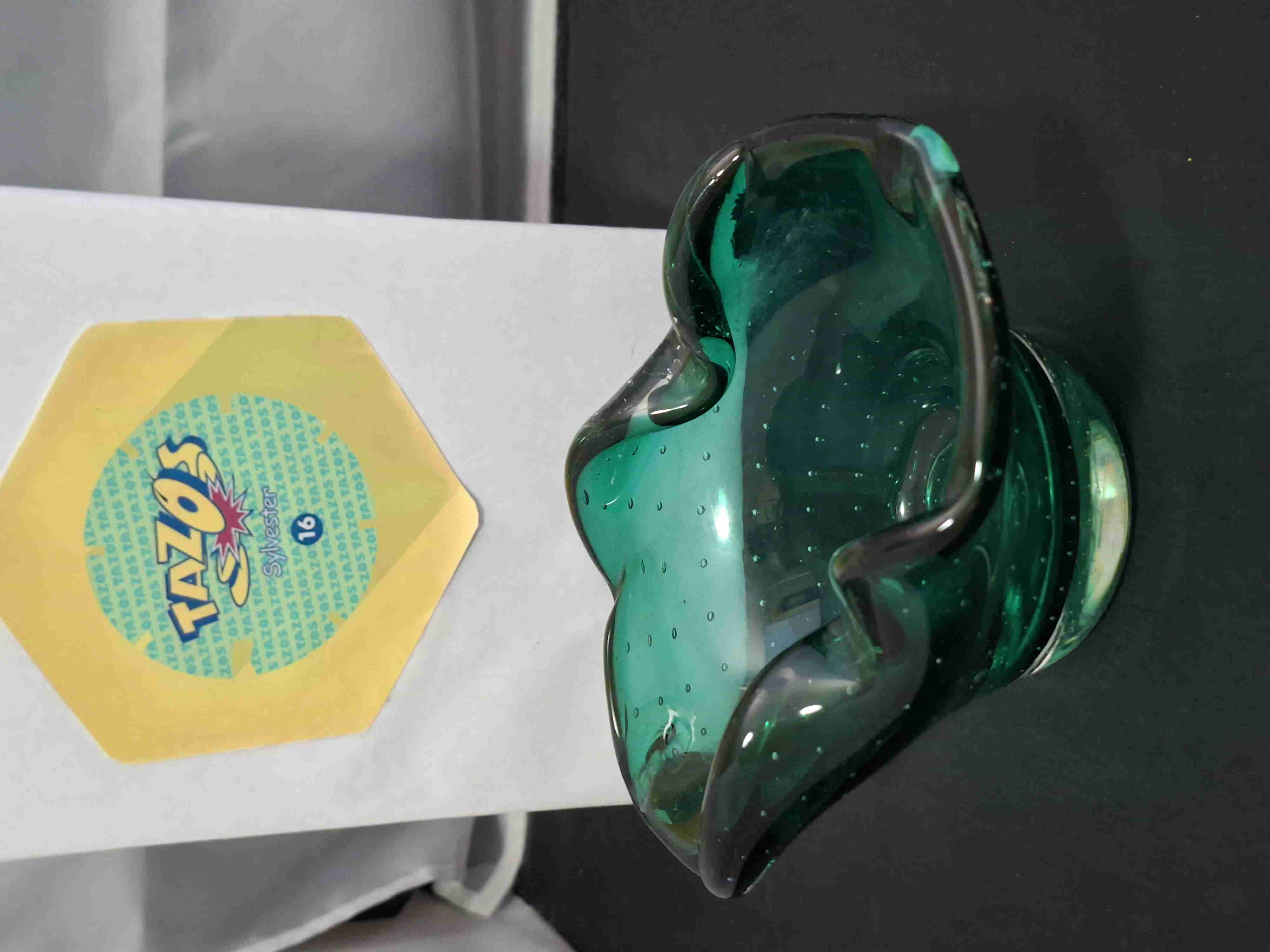 Cenicero de vidrio Pieza de Cristal Murano Soplado - miniatura 5