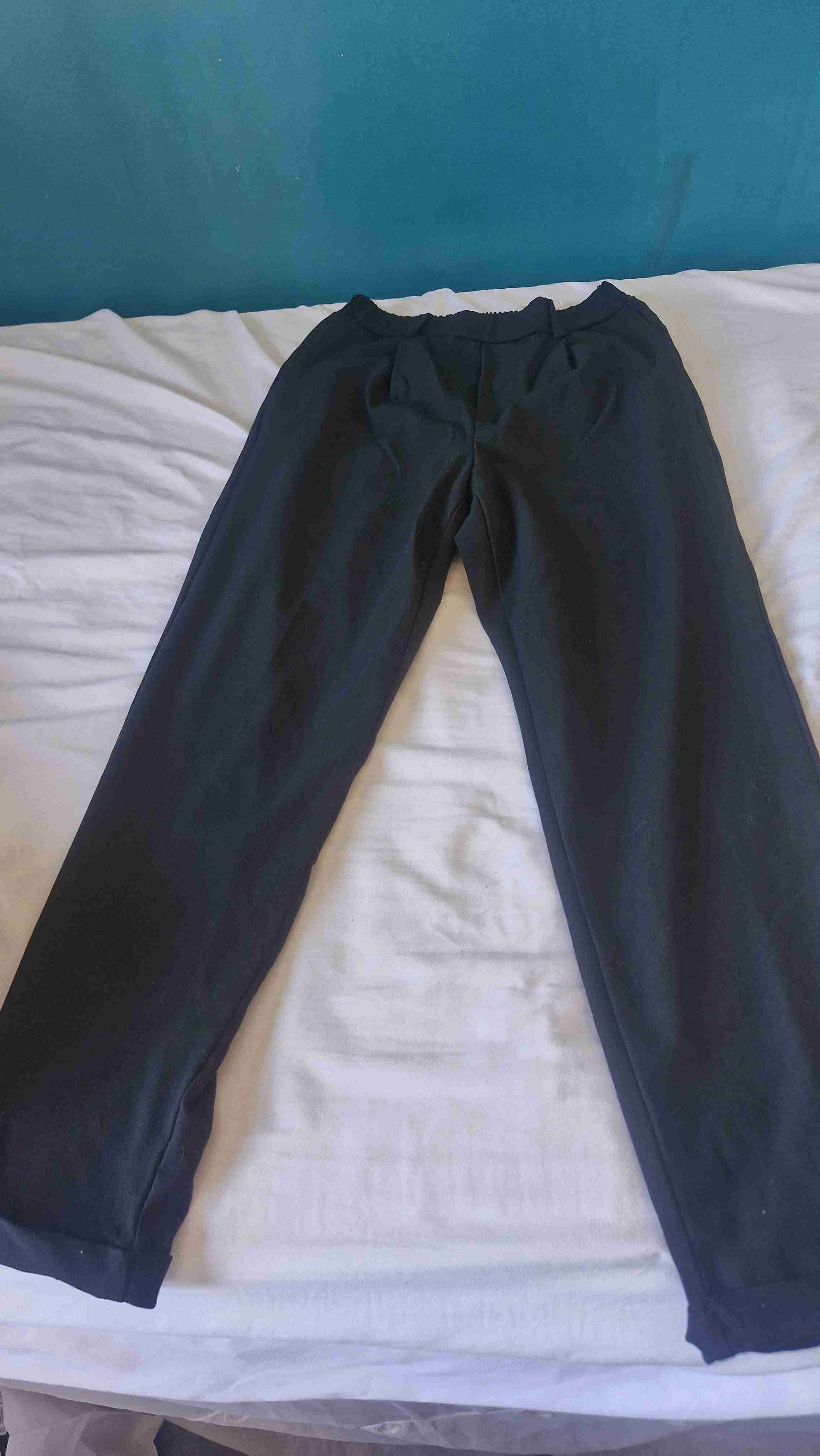 Pantalón negro Bershka talla S - miniatura 4