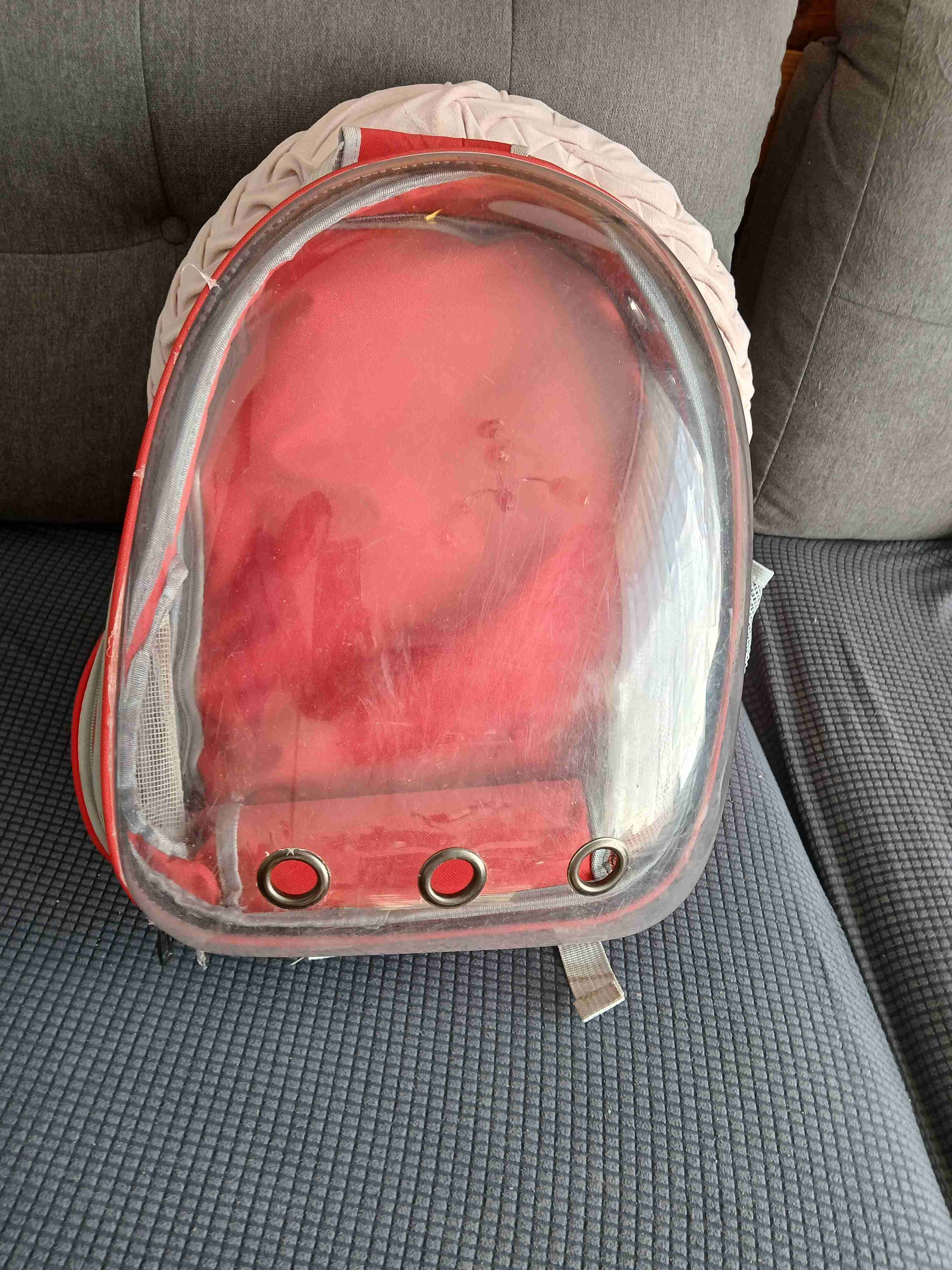 Mochila transportadora para mascotas