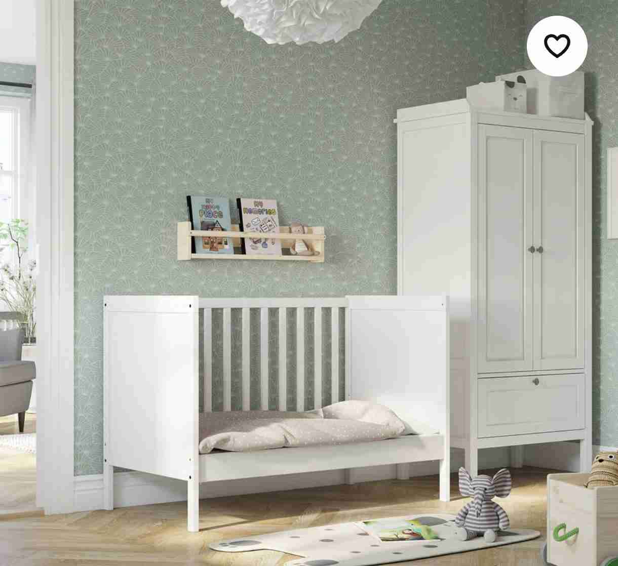Cuna de bebé blanca IKEA - miniatura 4