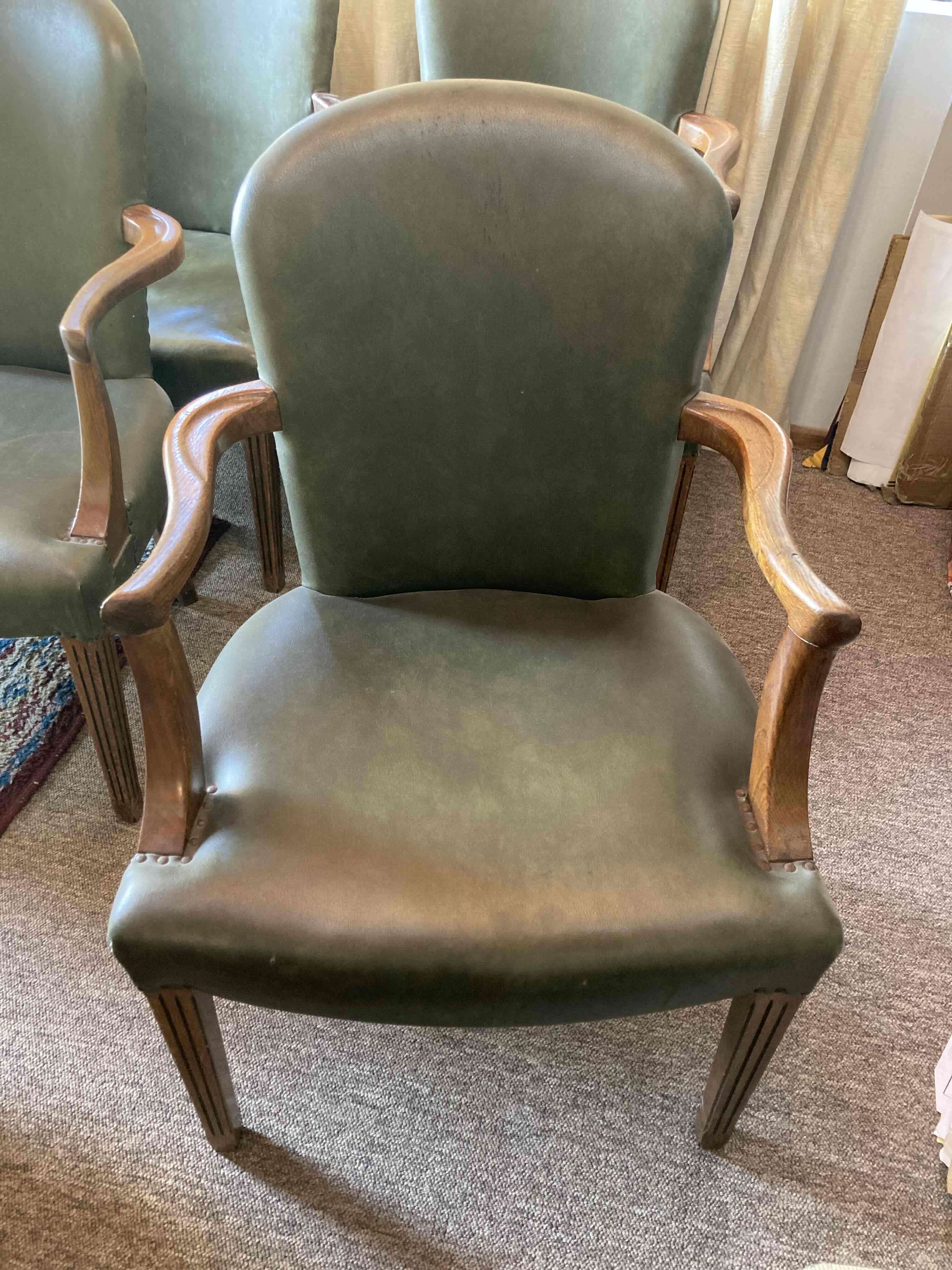 Juego de 6 Sillas Ejecutivas Vintage | Muebles Nar - miniatura 3