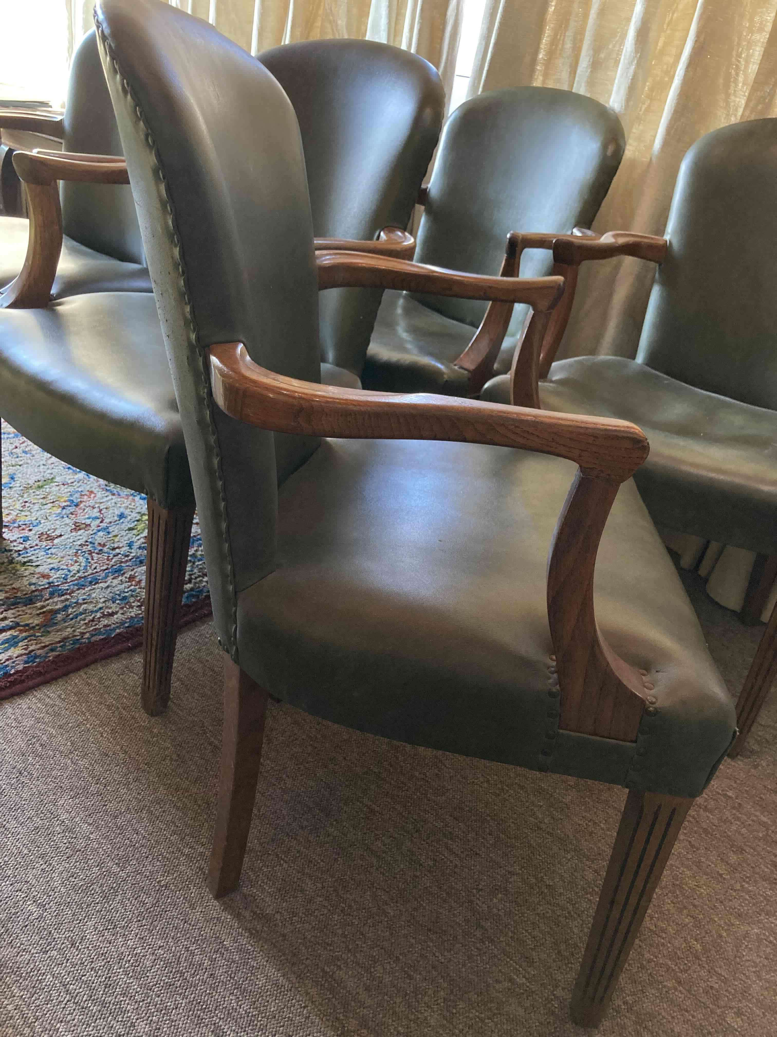 Juego de 6 Sillas Ejecutivas Vintage | Muebles Nar - miniatura 4