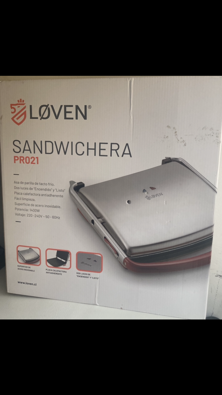 Sandwichera Løven PRO21 nueva