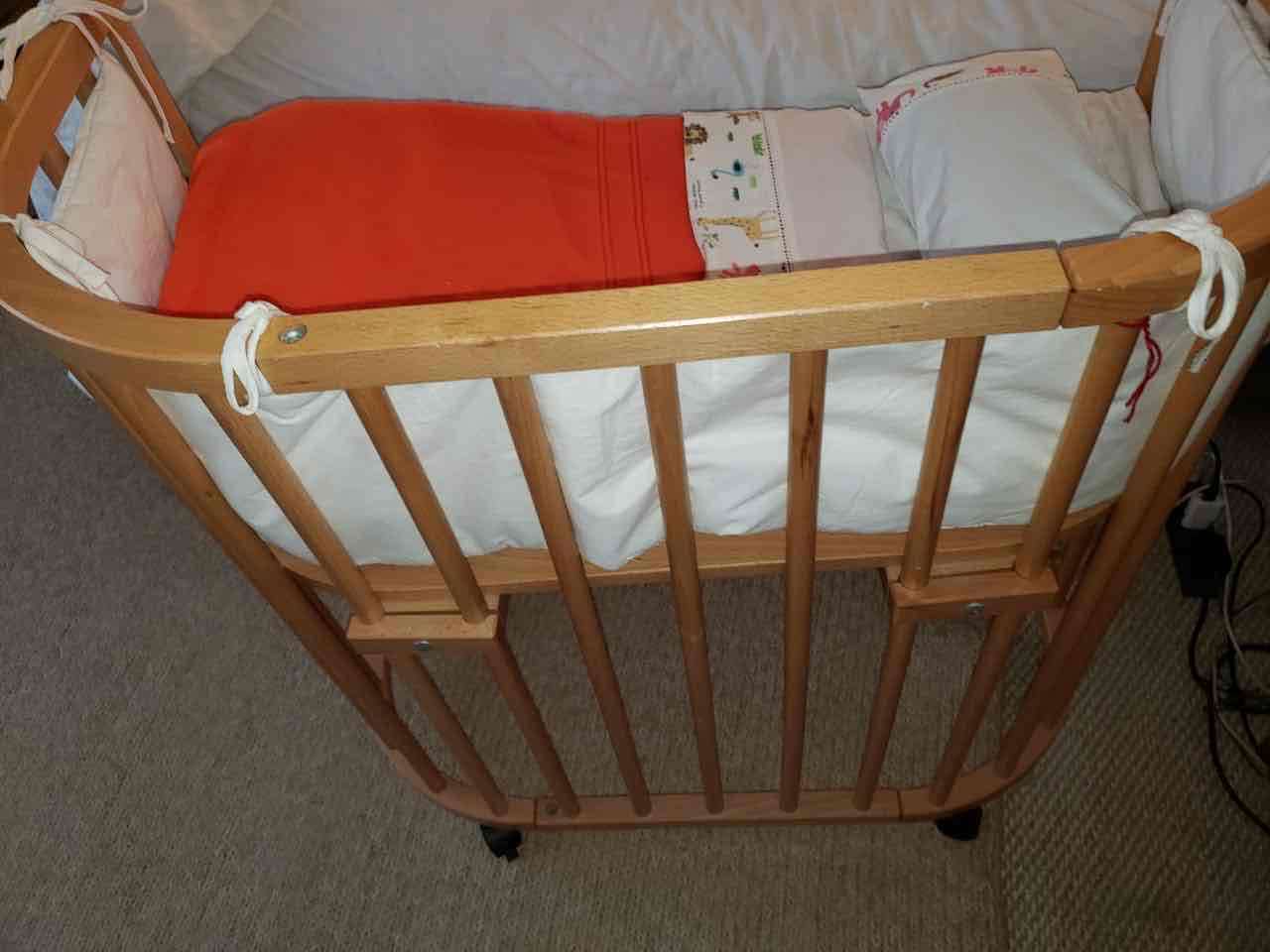 Cuna de colecho madera infantil babybay - miniatura 4