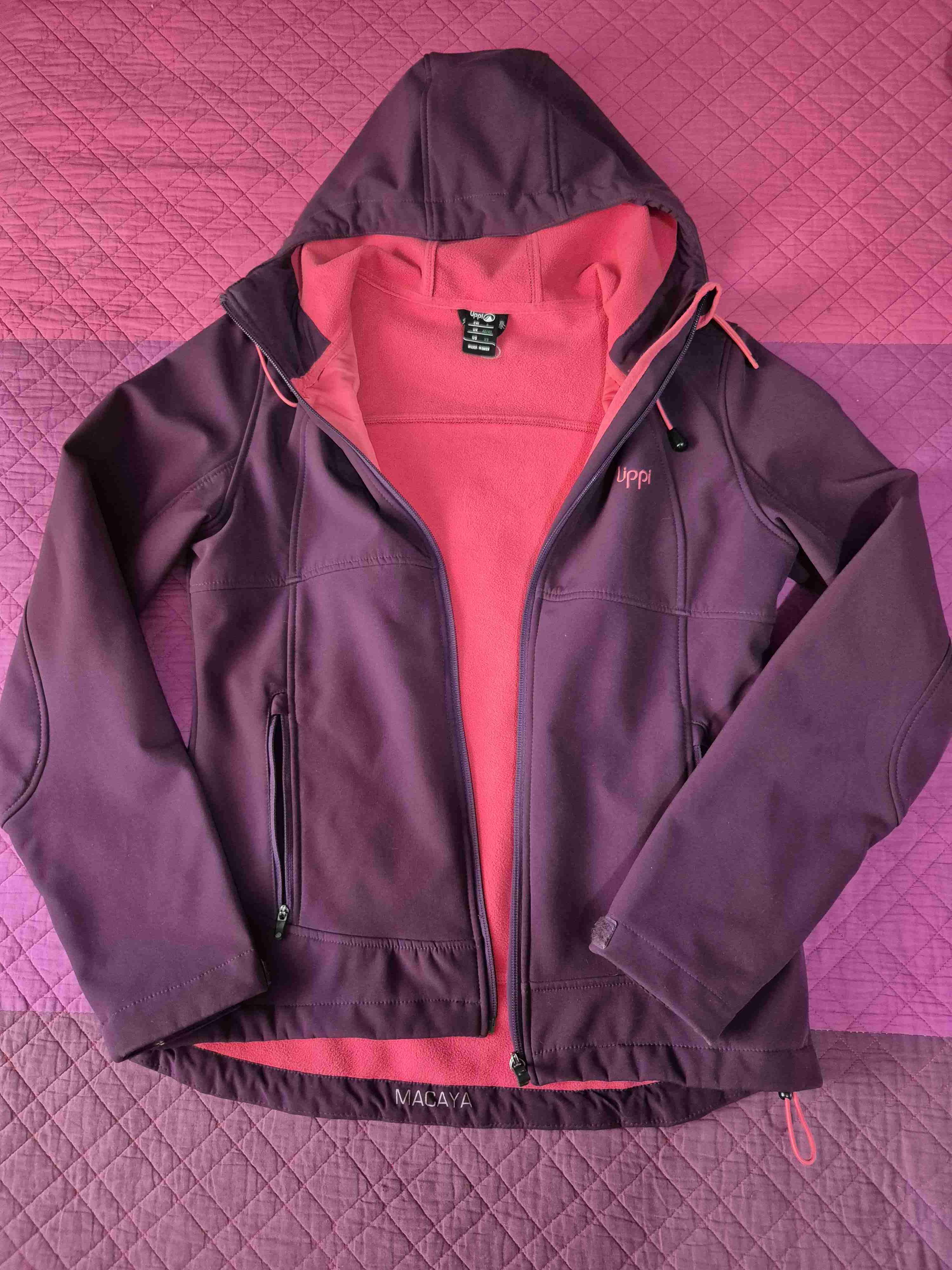 Chaqueta morada Lippi con capucha - miniatura 4