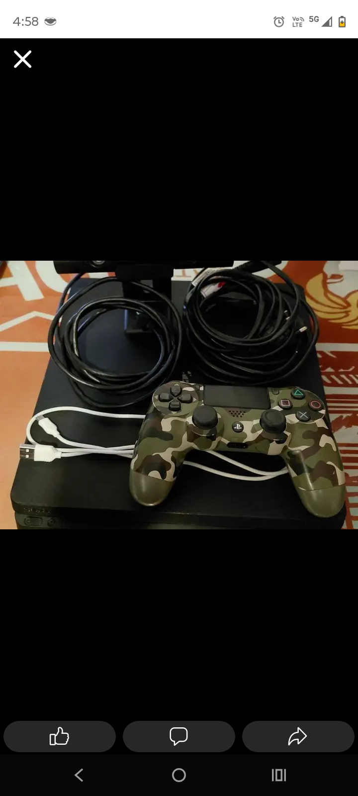 Consola PS4 con control y juegos - miniatura 3