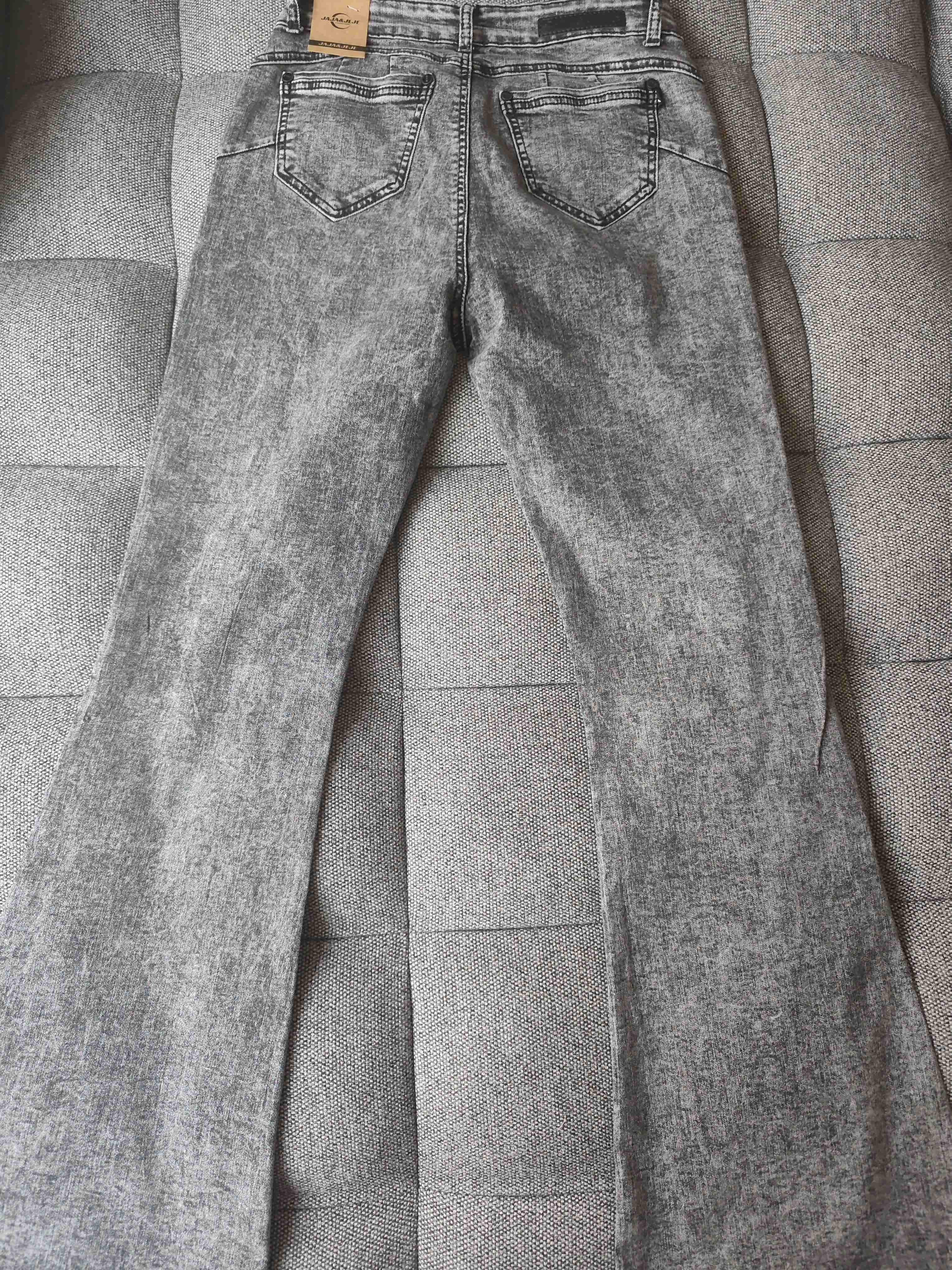 Jeans grises con brillo - miniatura 2