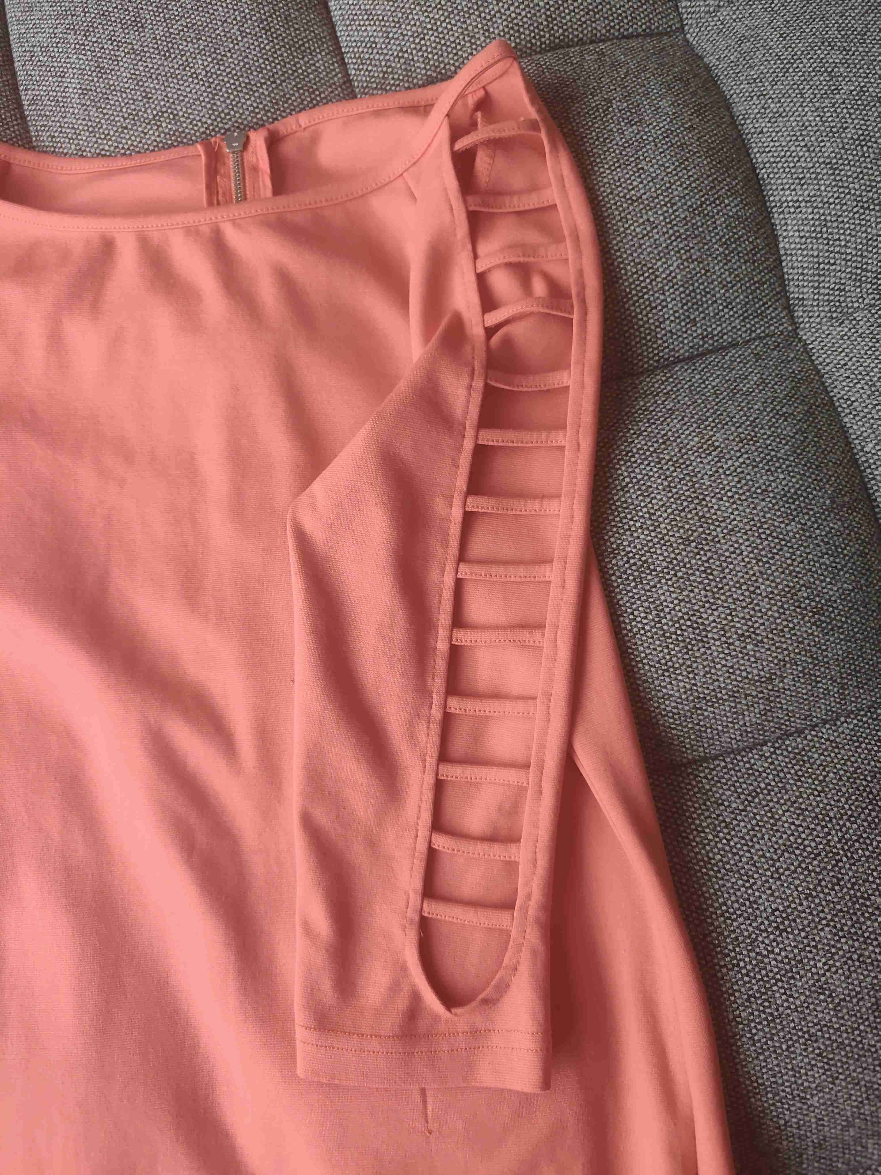 Vestido coral manga 3/4 - 3