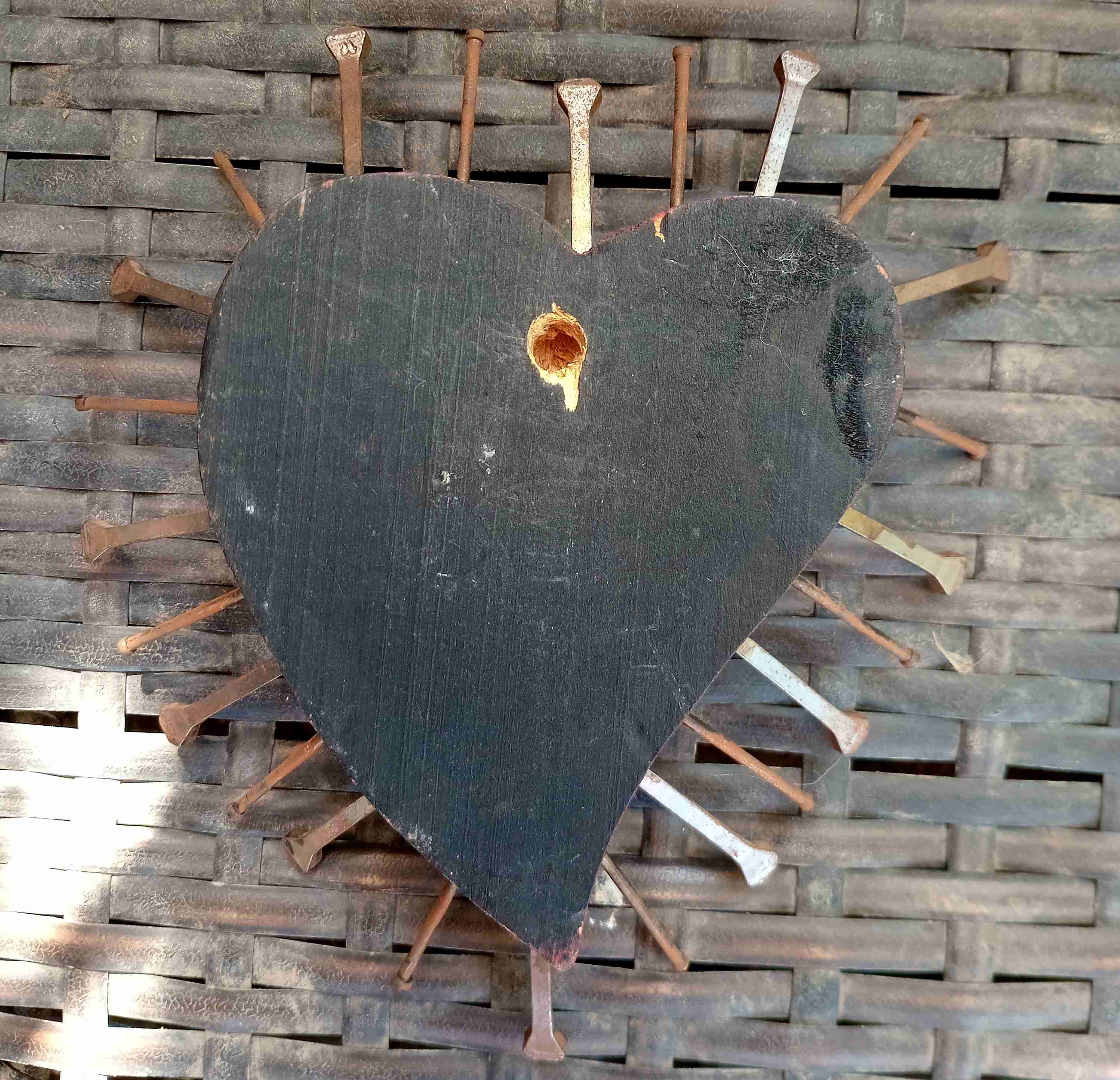 Corazón decorativo de madera - 3