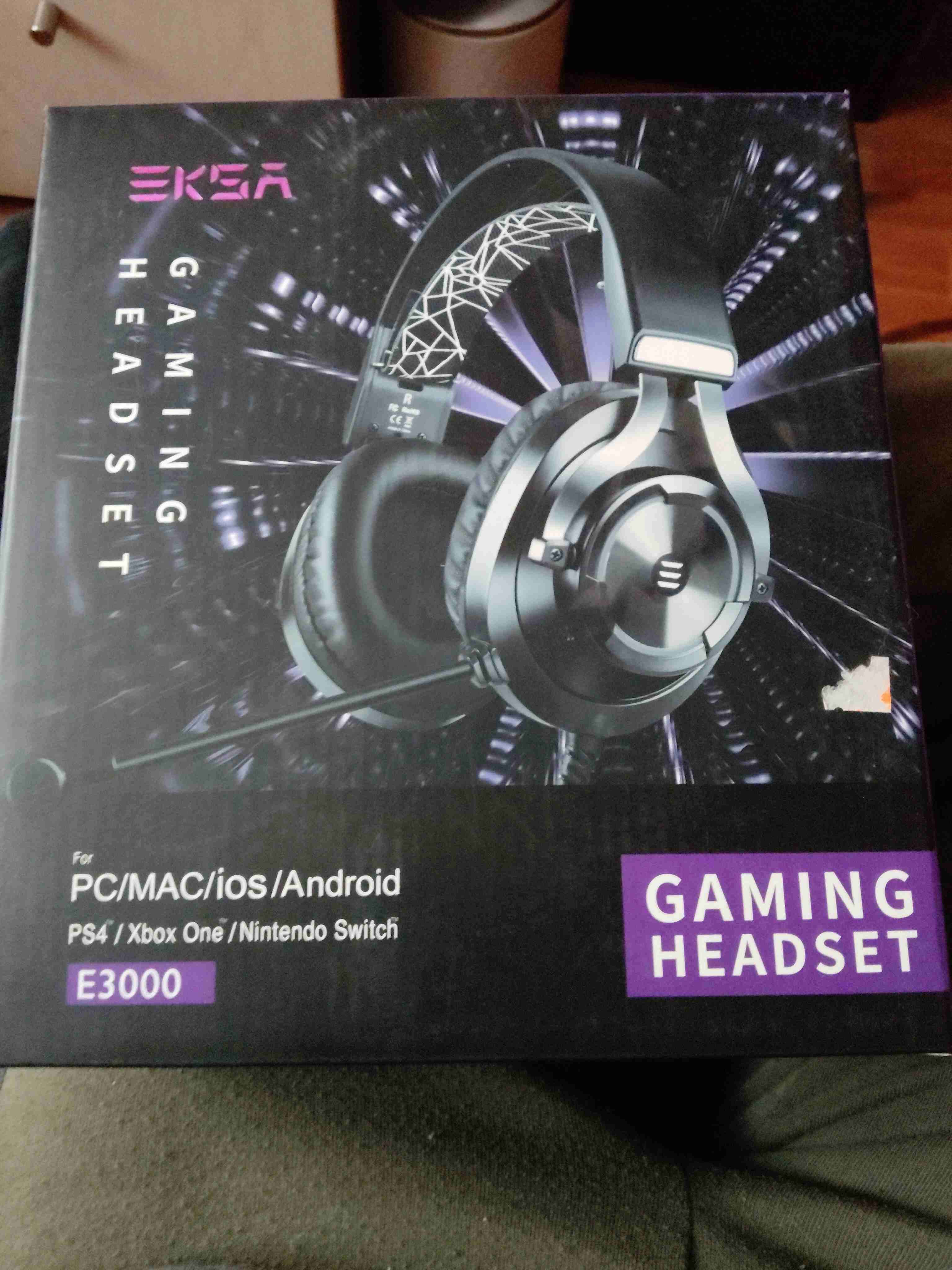 Audífonos gaming EKSA E3000