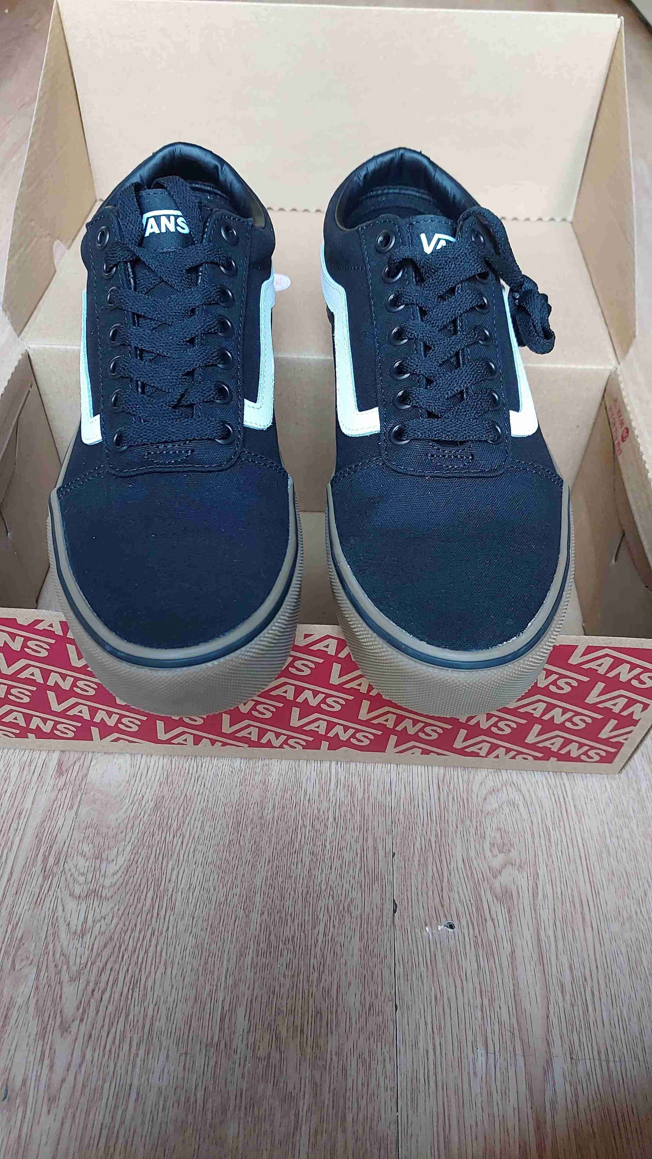 Zapatillas negras Vans - miniatura 5