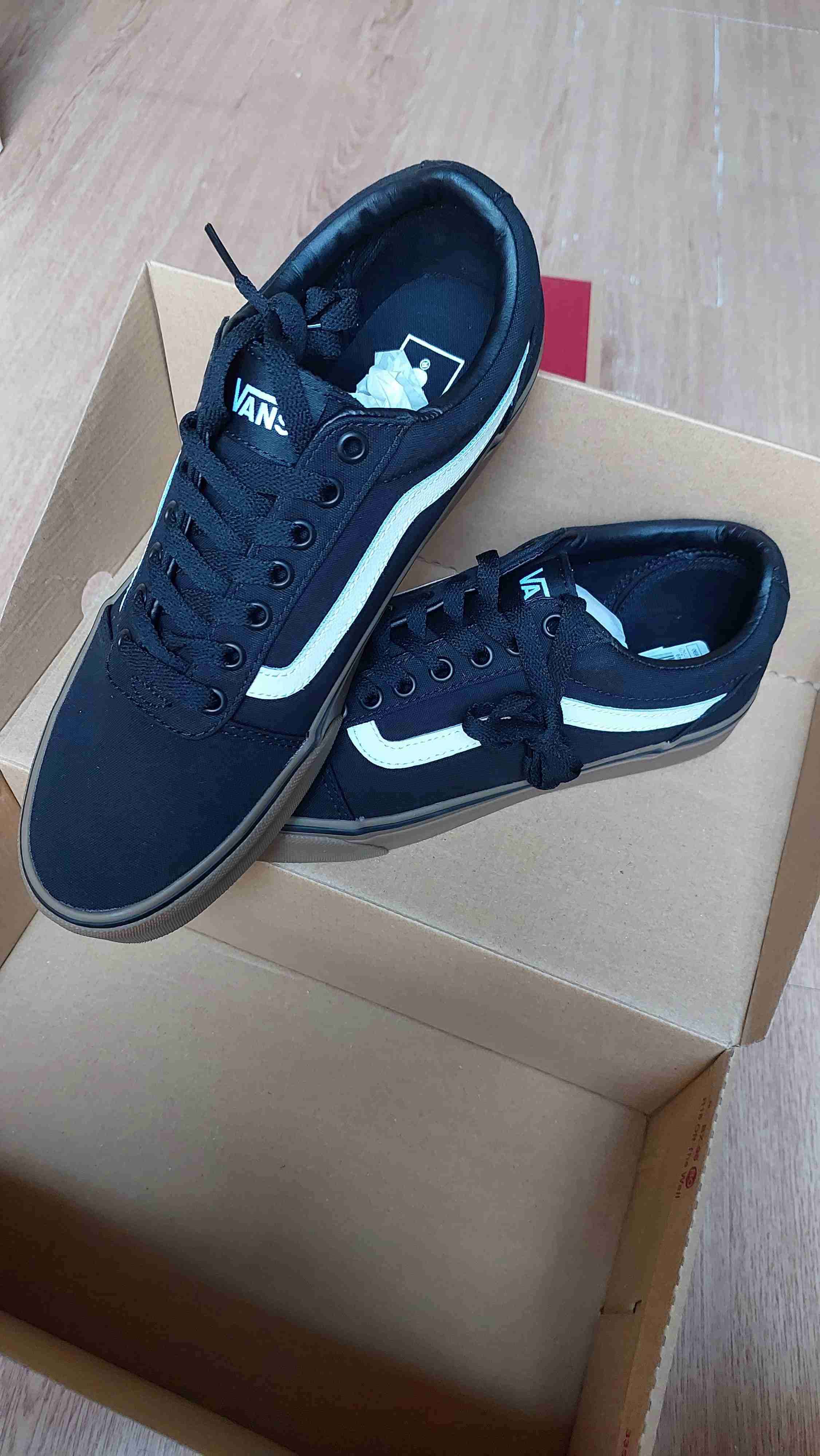 Zapatillas negras Vans - miniatura 6