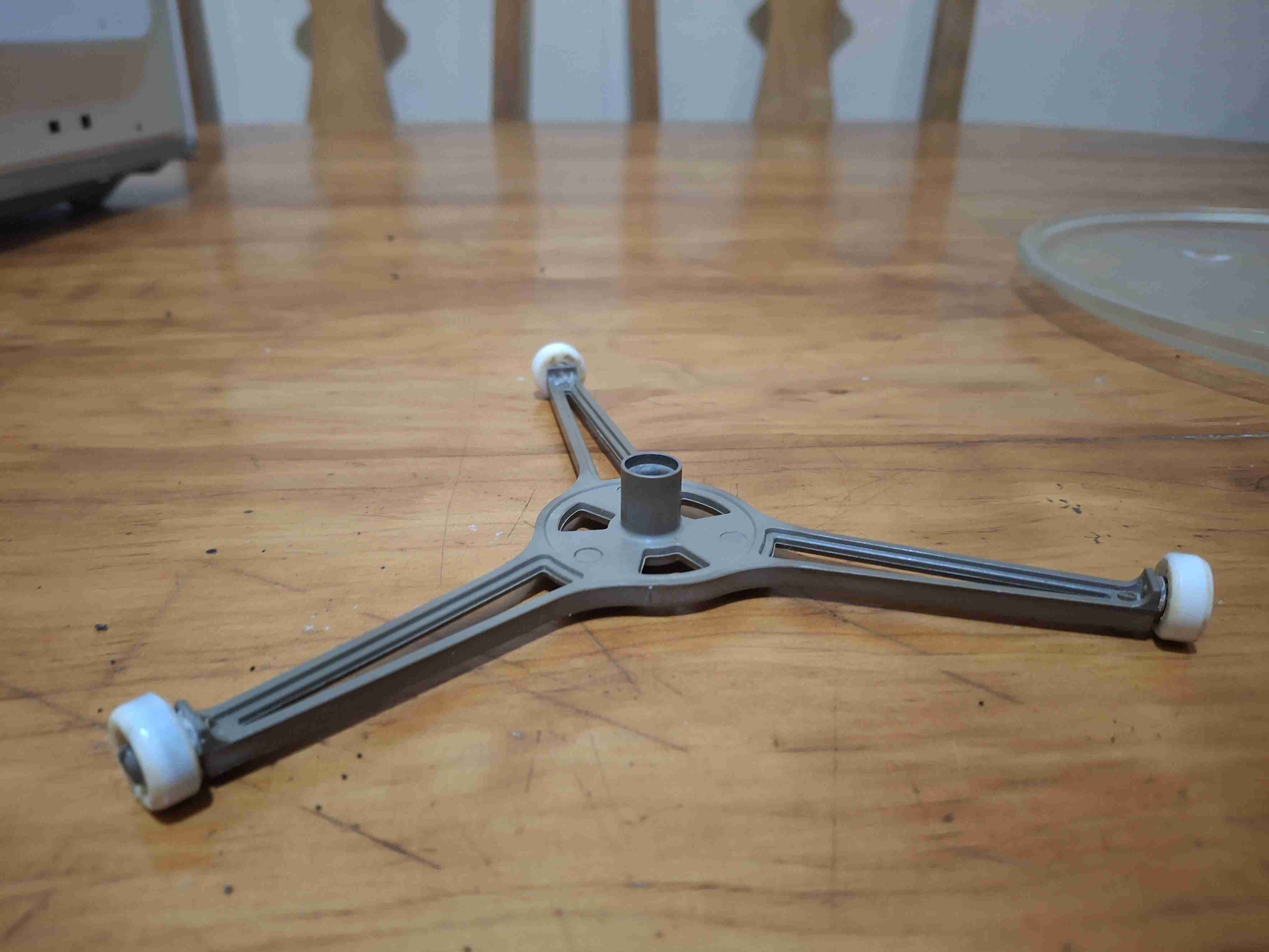 Soporte de microondas con ruedas - miniatura 2