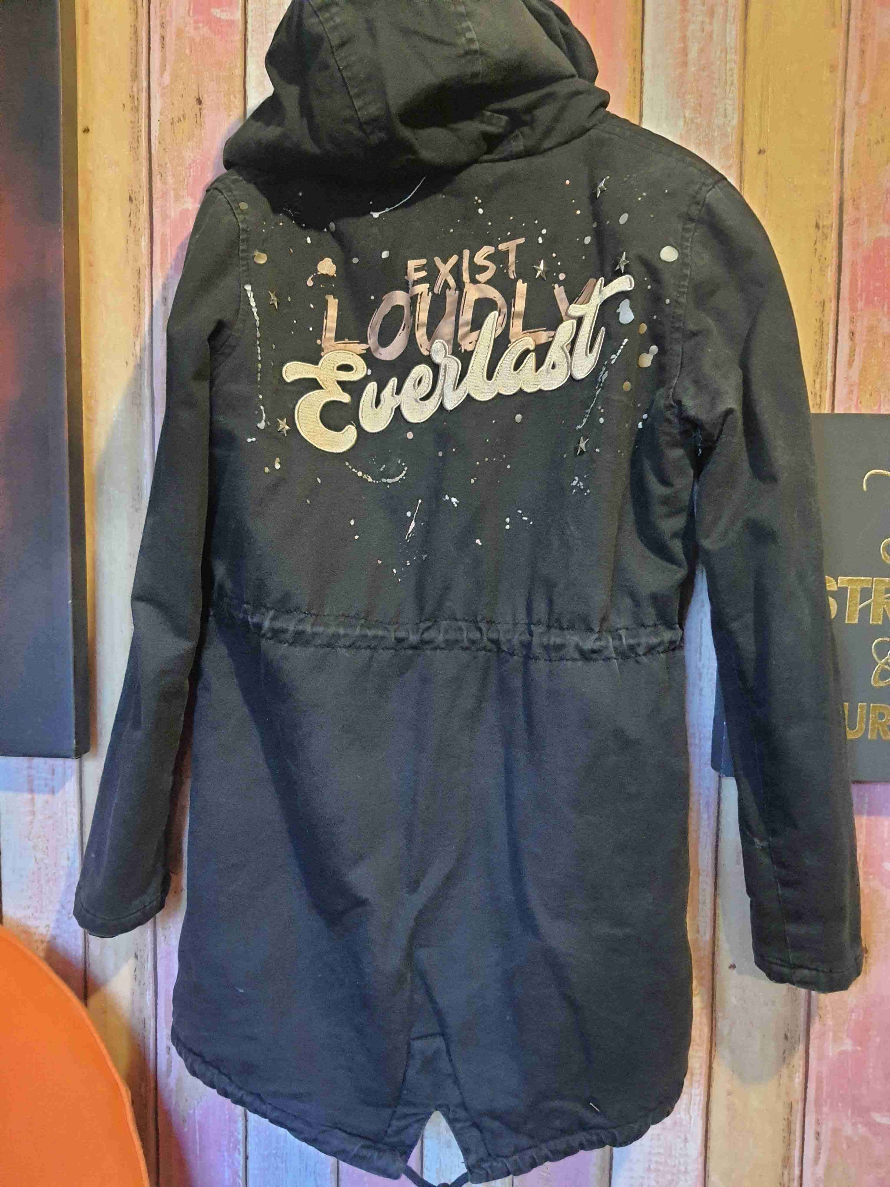 Parka azul Everlast con capucha - miniatura 2