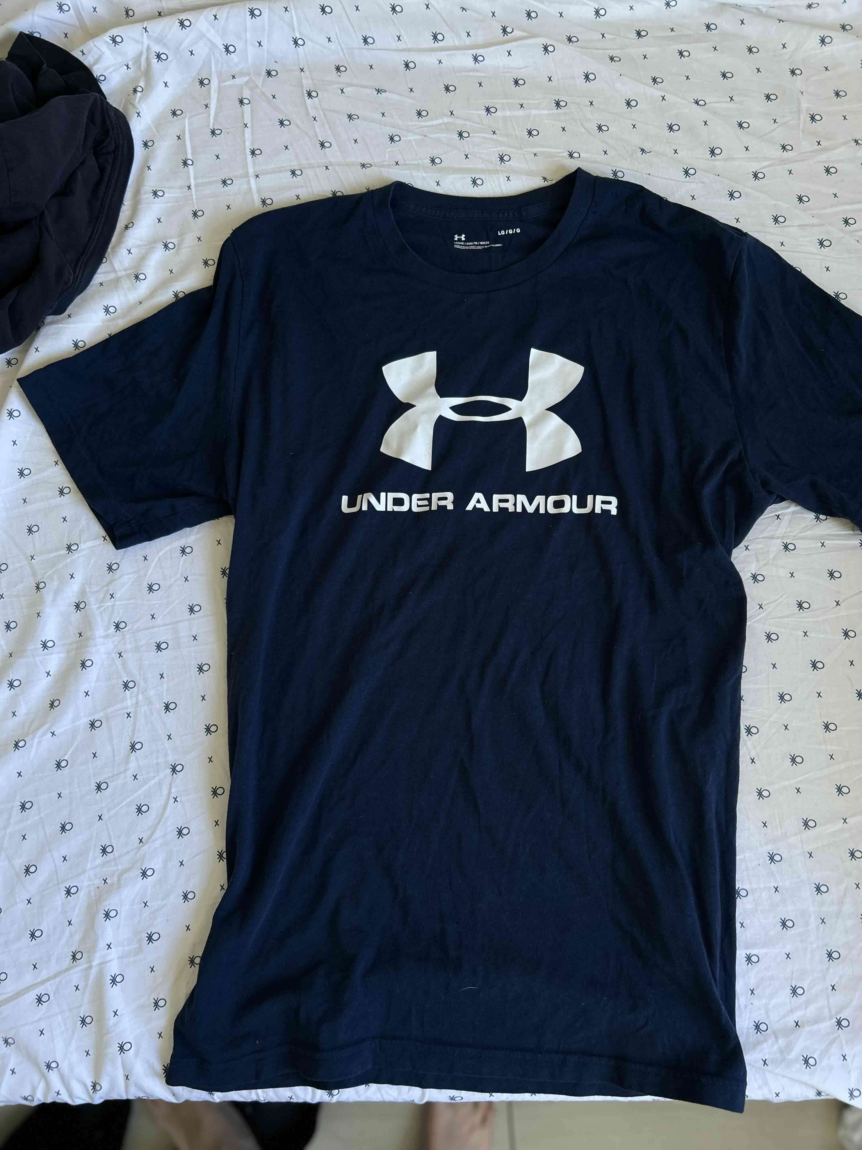 Polera Under Armour azul - miniatura 2