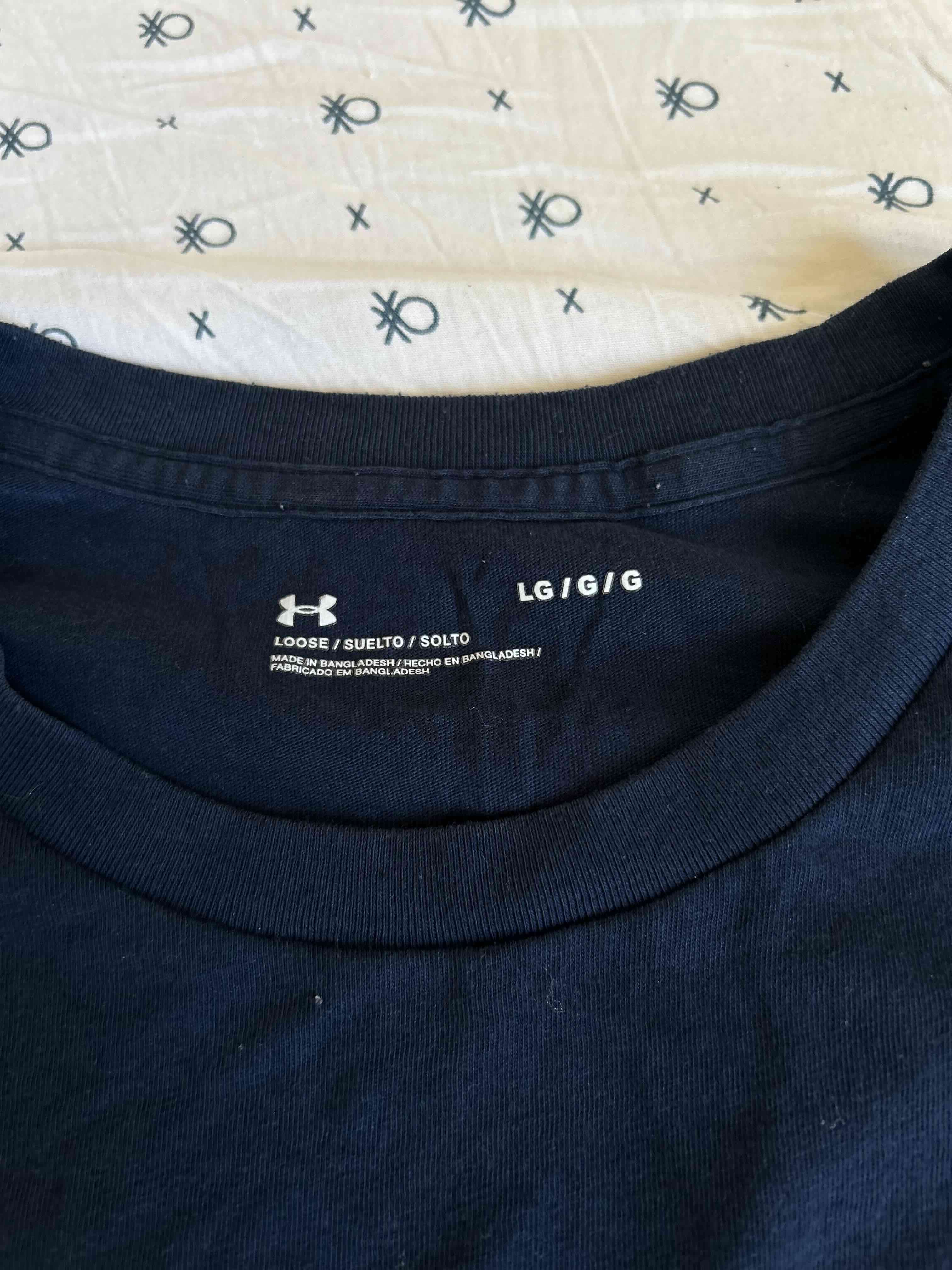 Polera Under Armour azul - miniatura 3