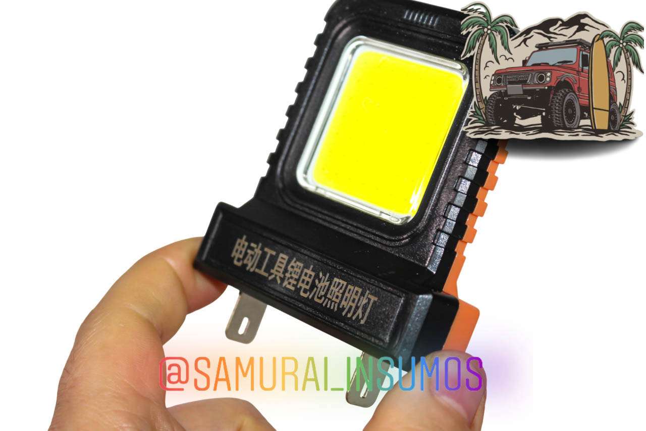 Linterna Led Para Baterias Inalambrica18v 20v 21v - miniatura 3