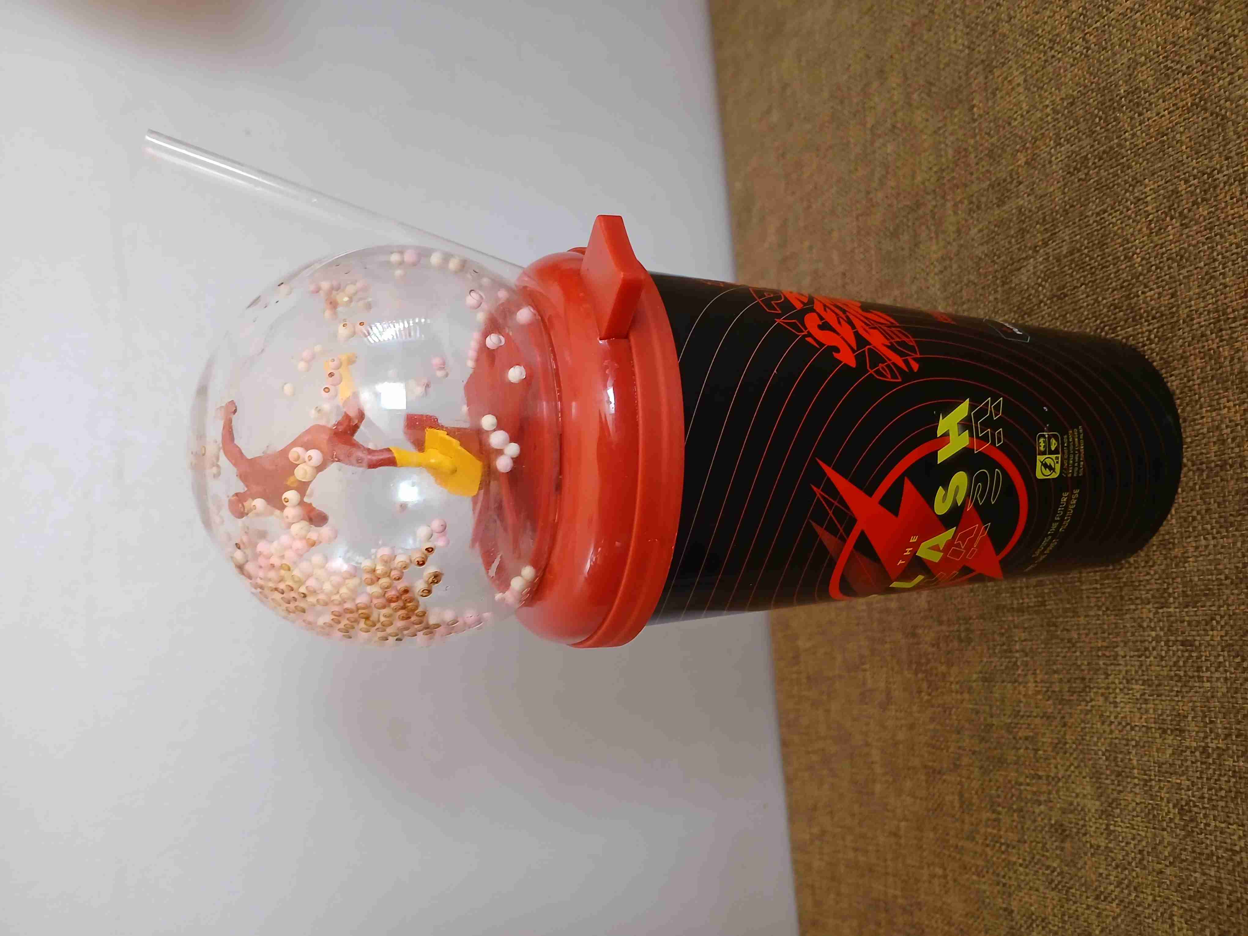 Vaso con diseño de superhéroe