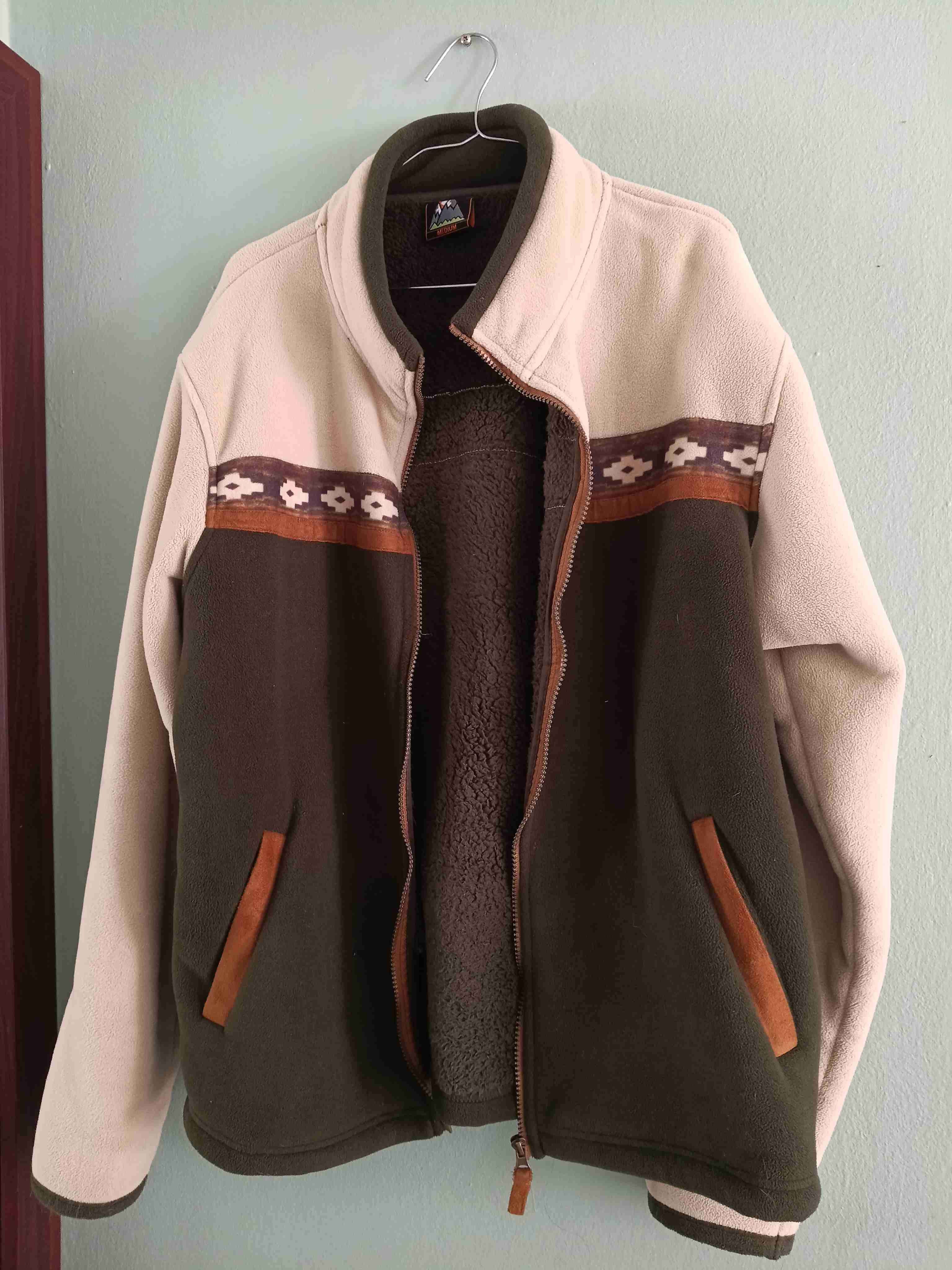 Chaqueta de polar bicolor hombre - miniatura 2