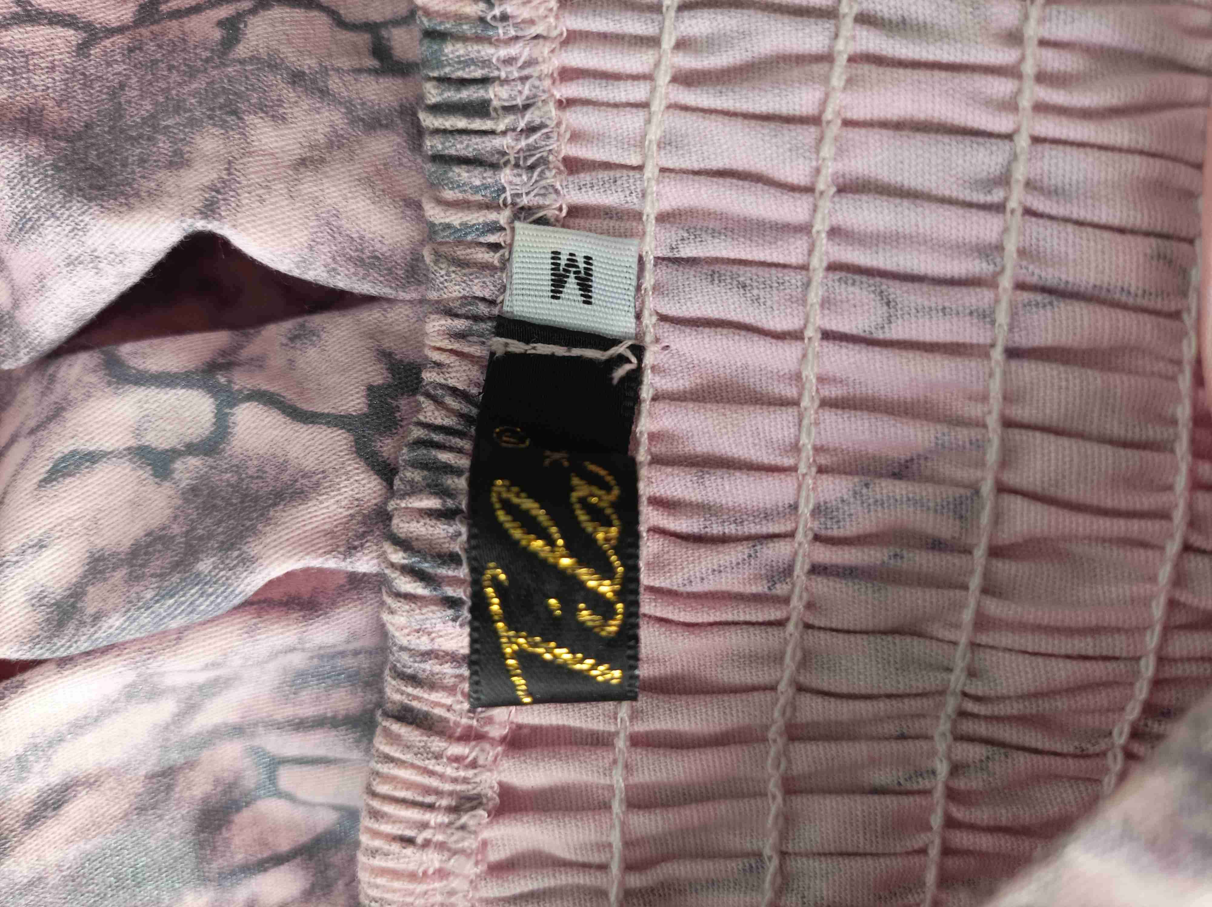 Vestido rosa estampado elegante - miniatura 6