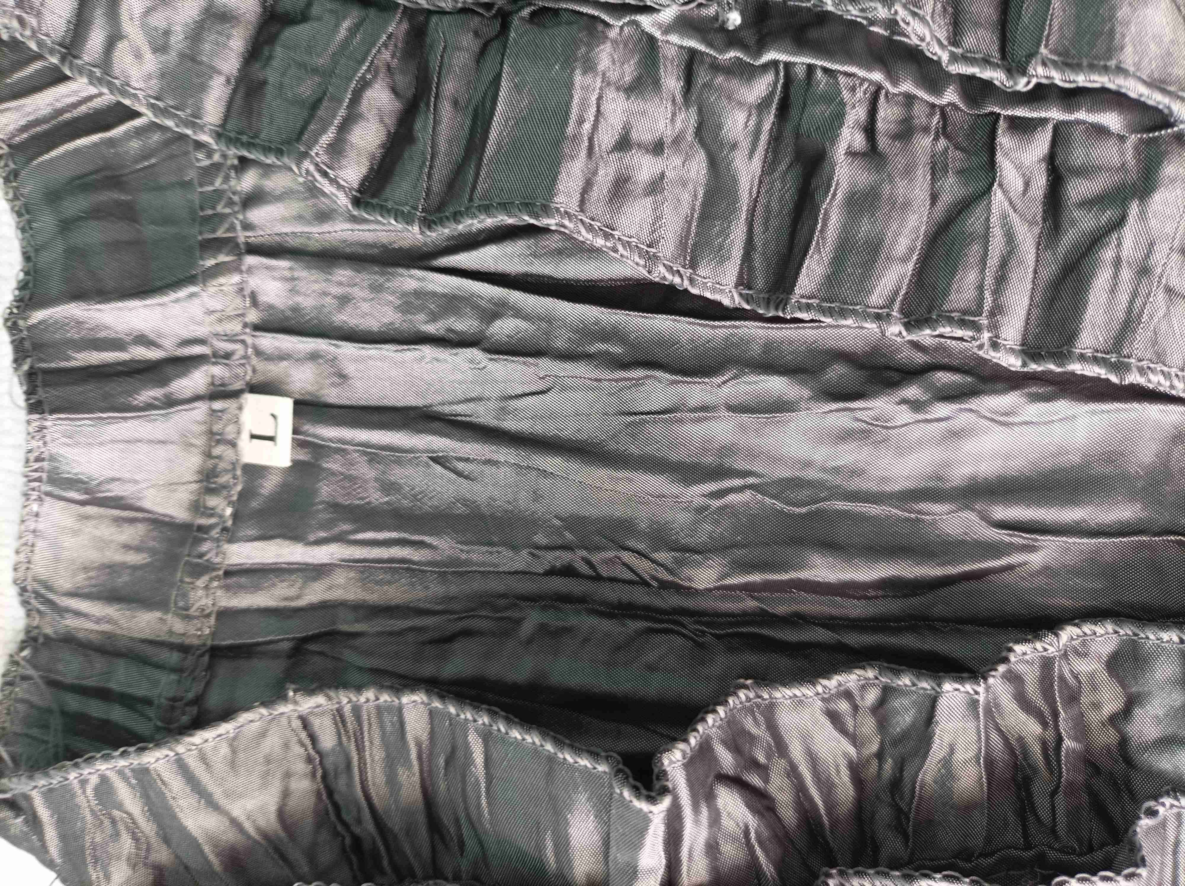 Chaqueta gris plisada - miniatura 2