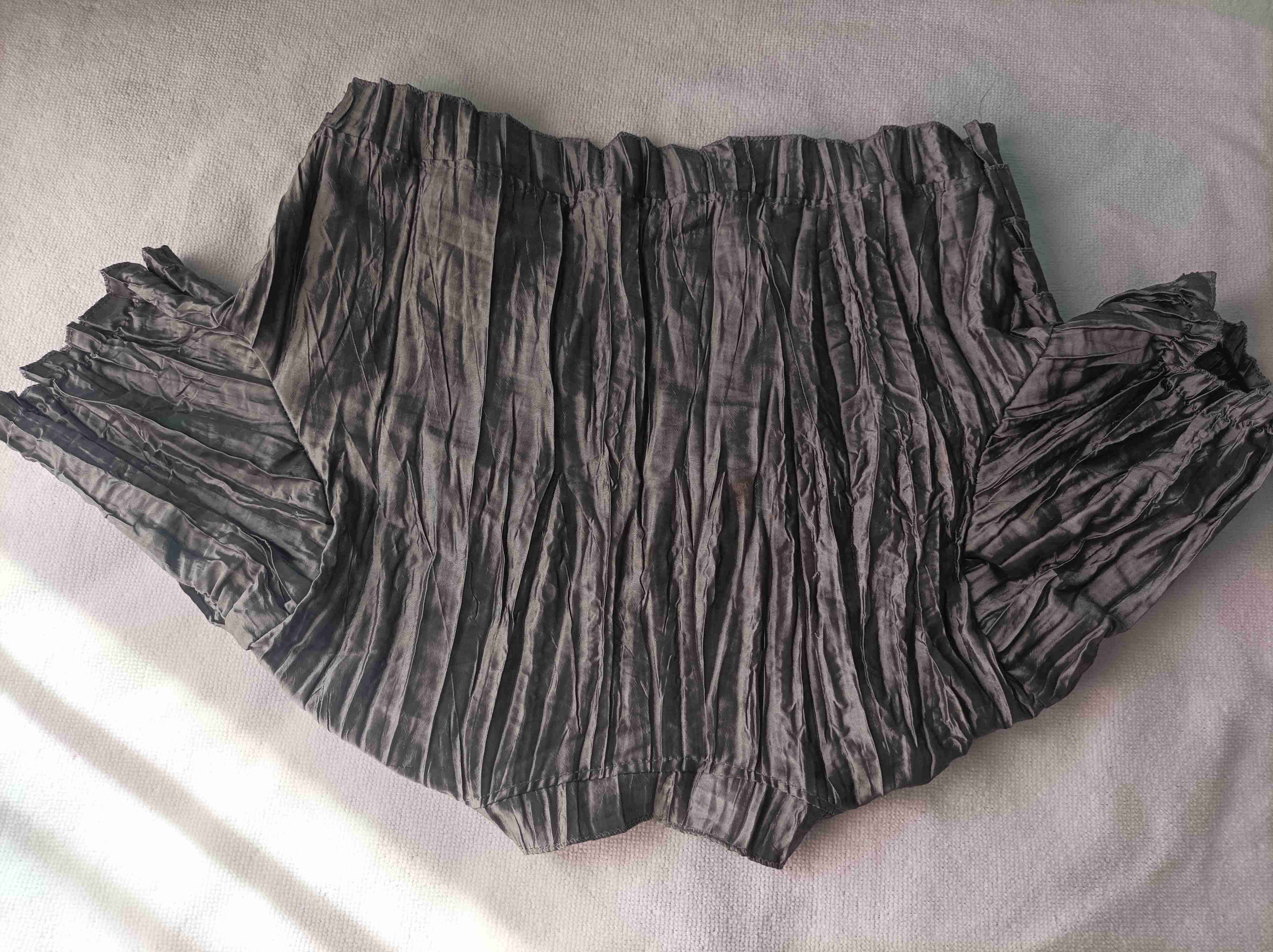 Chaqueta gris plisada - miniatura 4