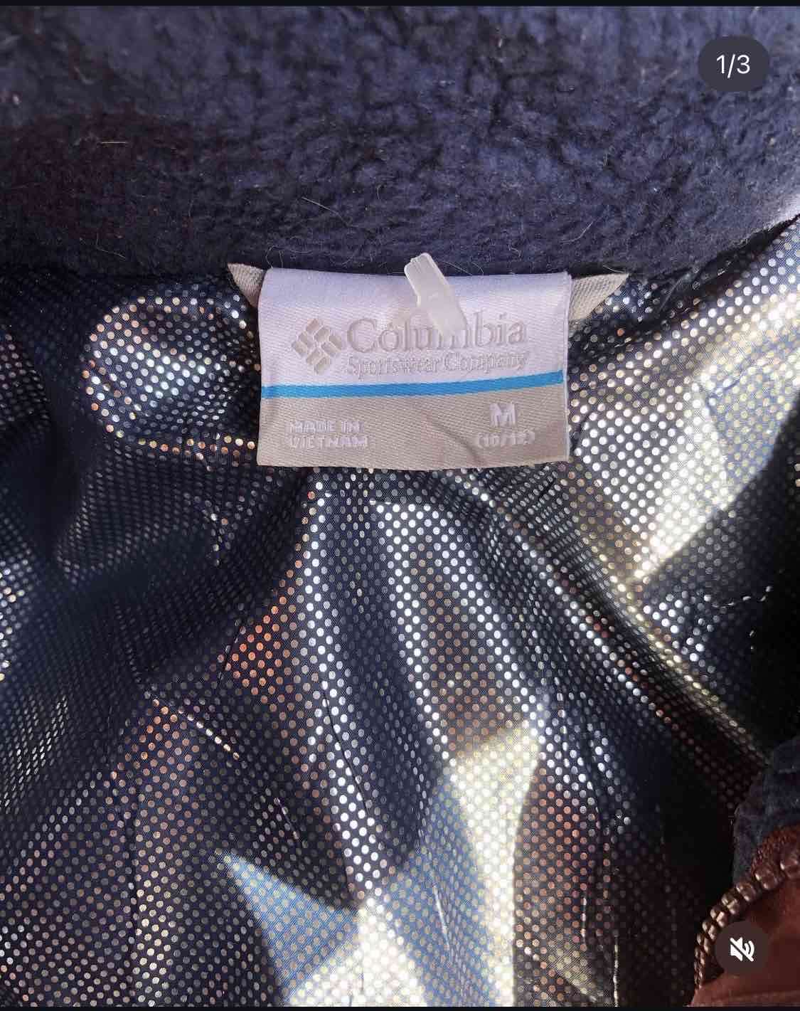 Parka Columbia roja con capucha - miniatura 2