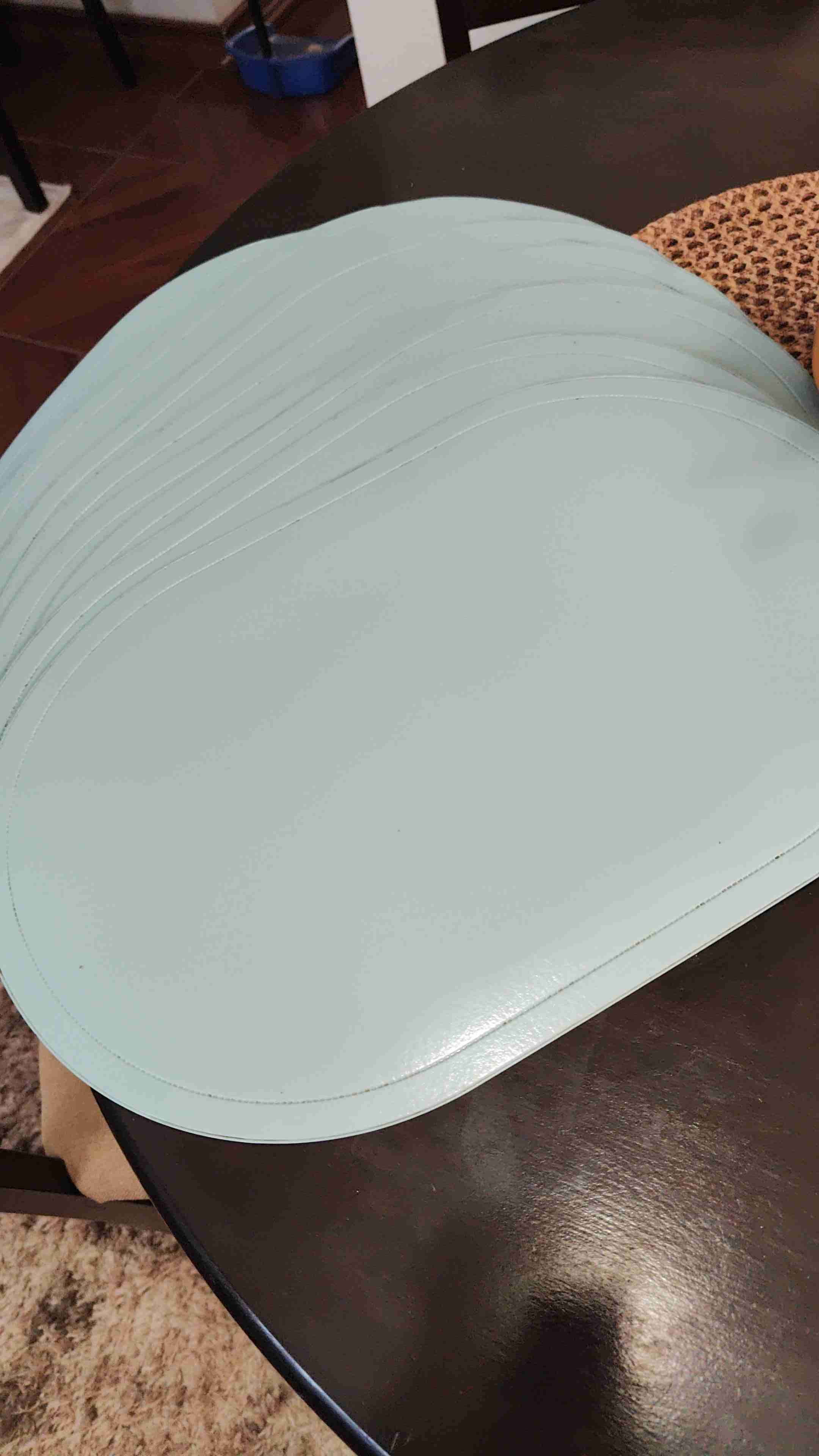 Set de manteles individuales celestes - 3