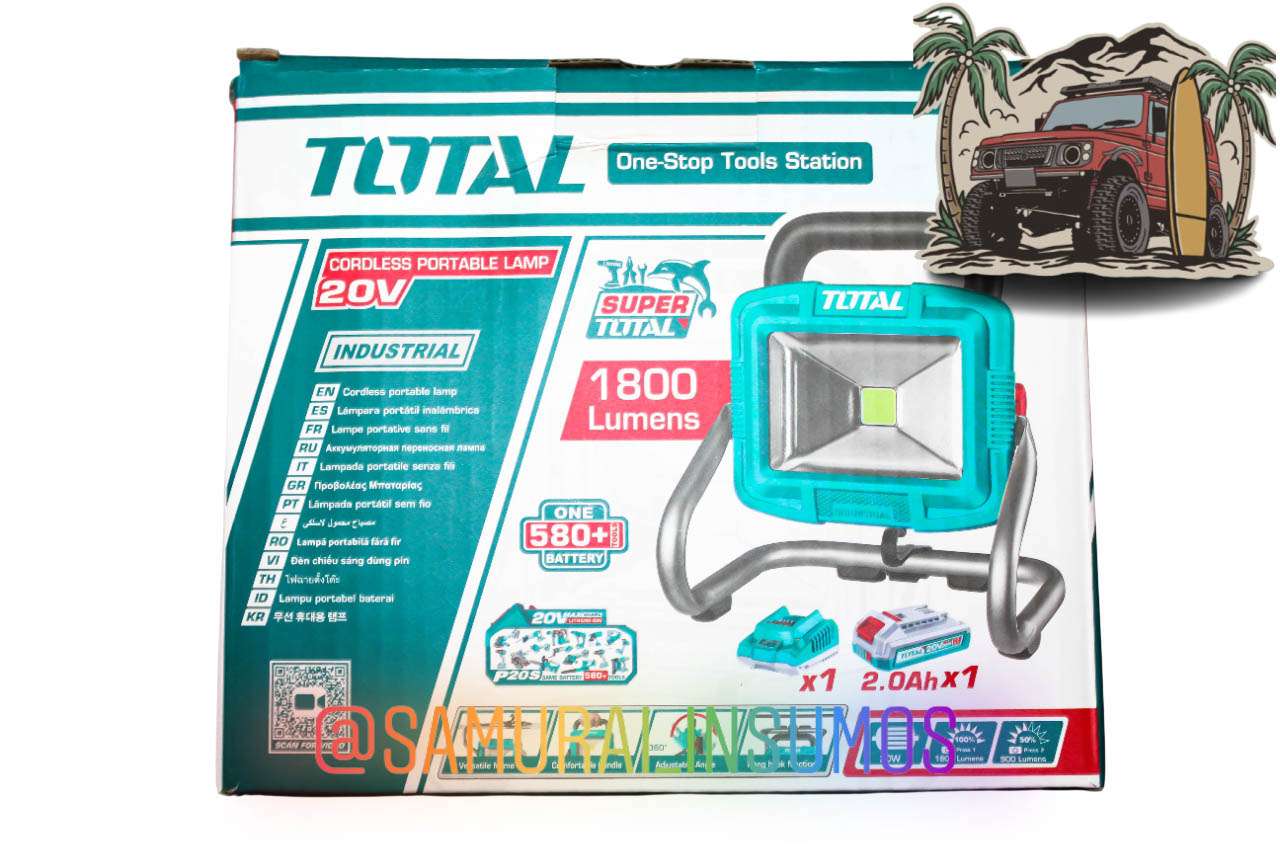 Foco Led Trabajo Combo 3En1 Inalambrico 20vPortati - miniatura 2