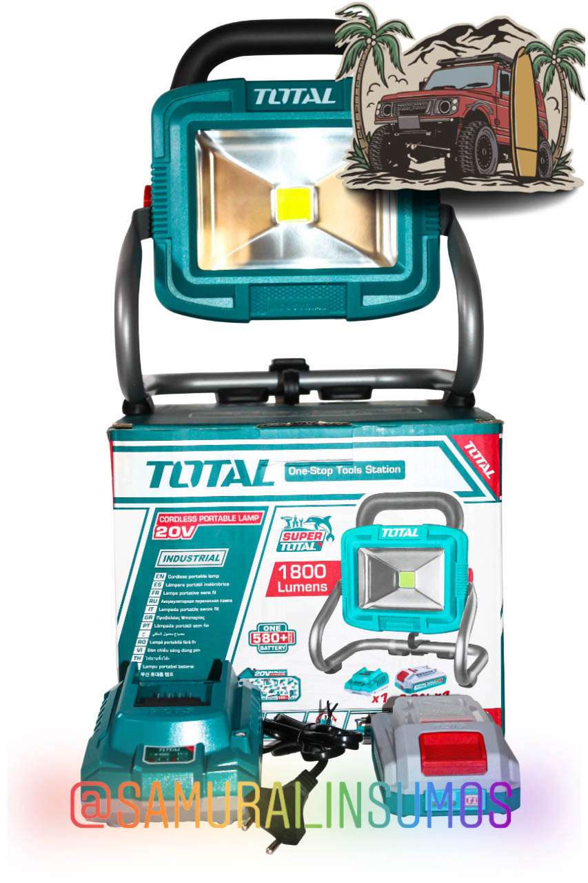 Foco Led Trabajo Combo 3En1 Inalambrico 20vPortati - miniatura 5