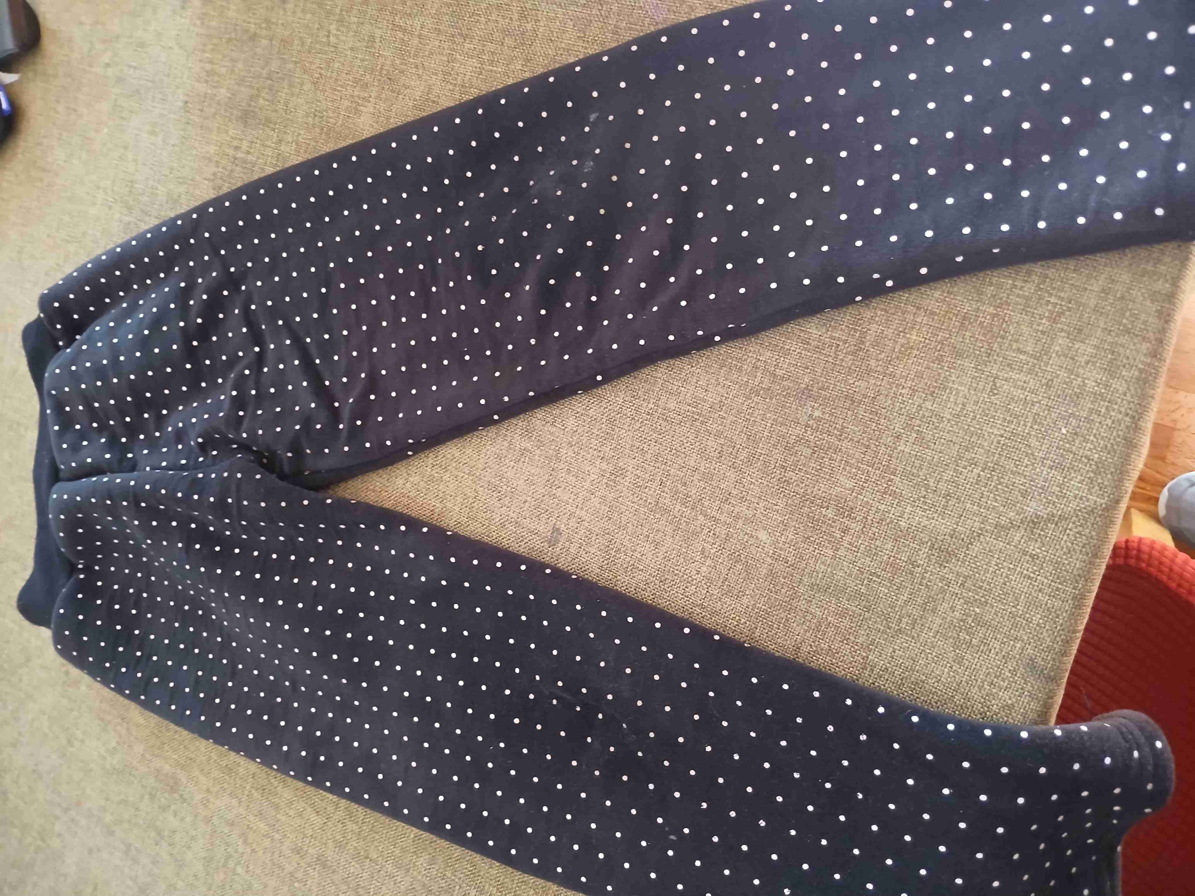 Pantalón polar con lunares niña - miniatura 2