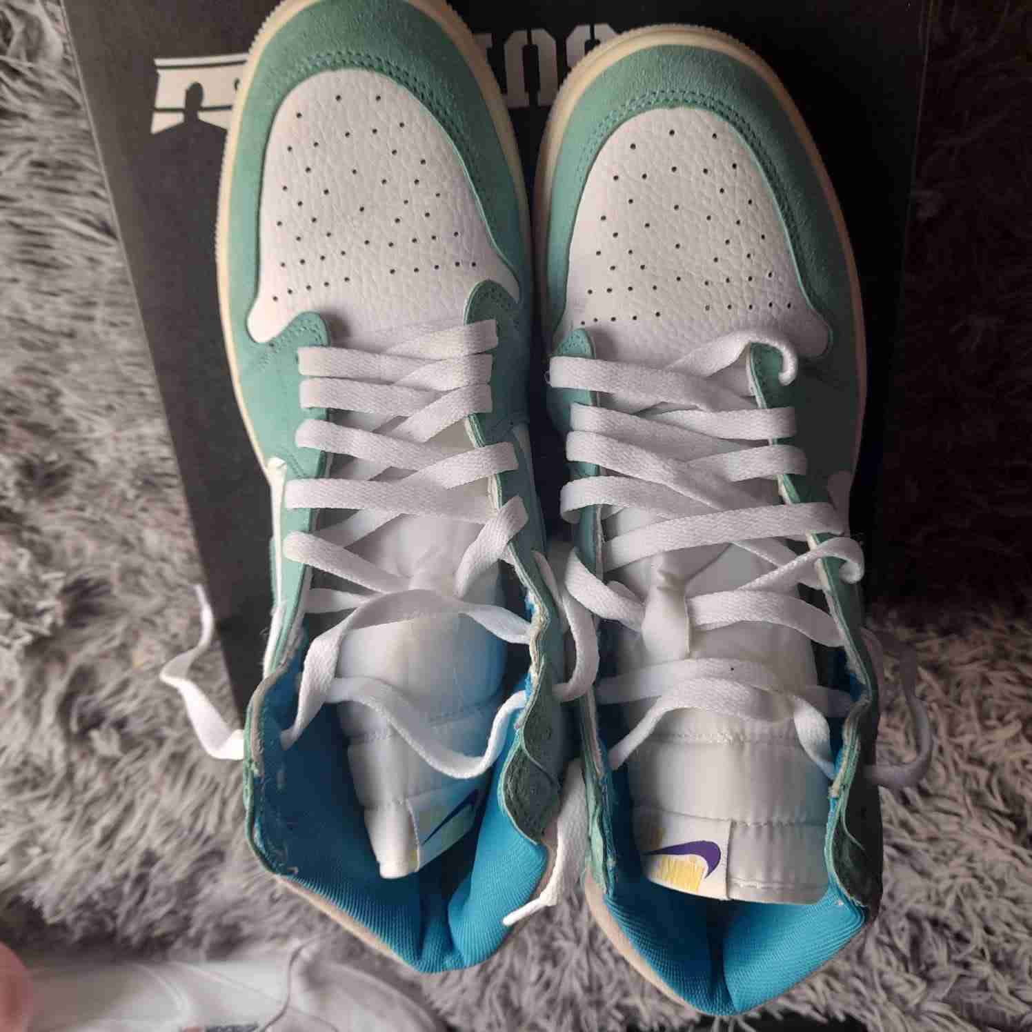 Zapatillas Air Jordan Altas Verde - miniatura 4