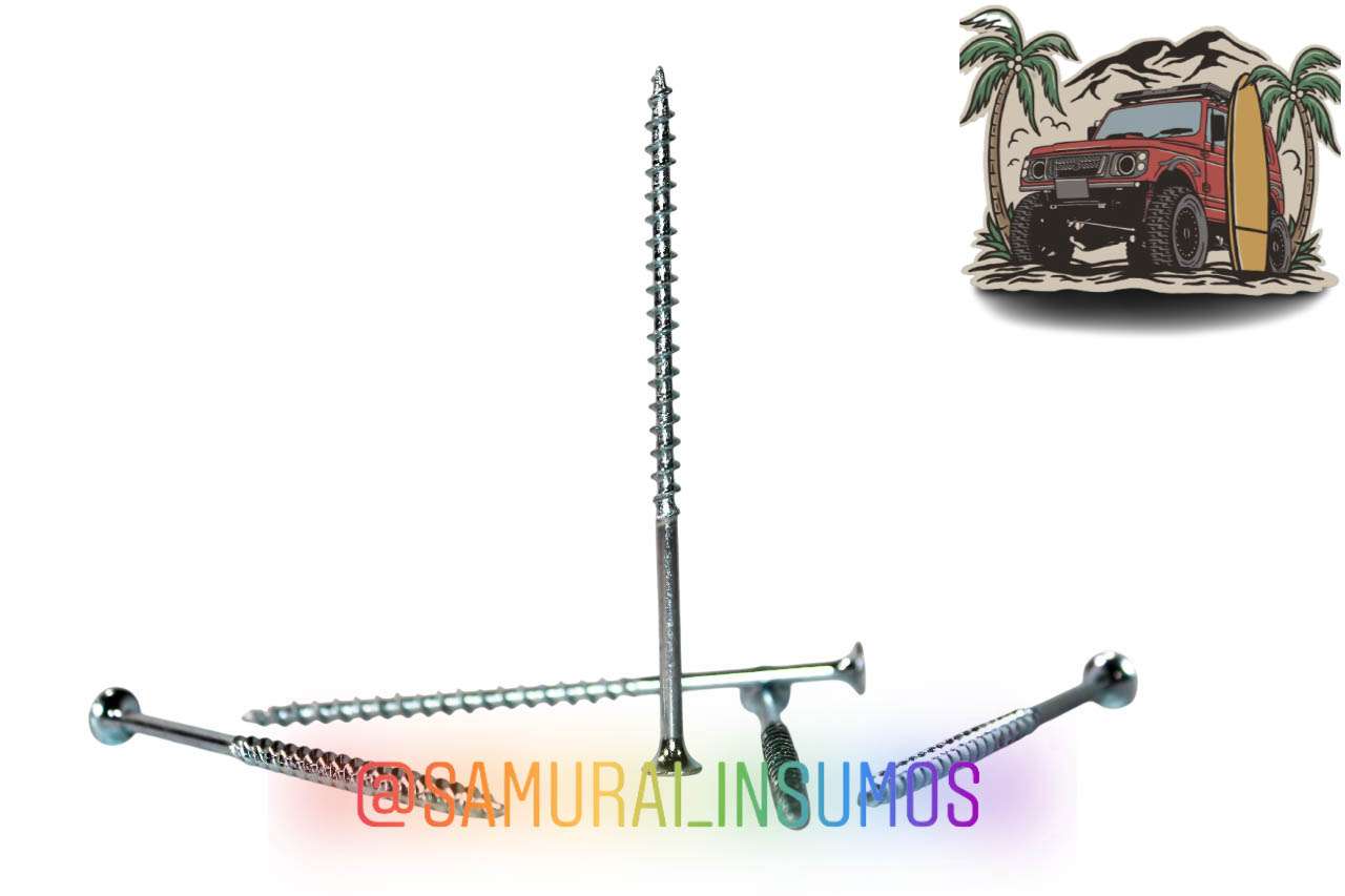 Tornillos Autoperforante 3 Pulgadasymedia x100Unid - miniatura 2