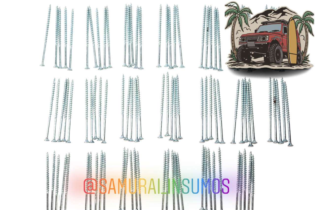 Tornillos Autoperforante 3 Pulgadasymedia x100Unid - miniatura 5