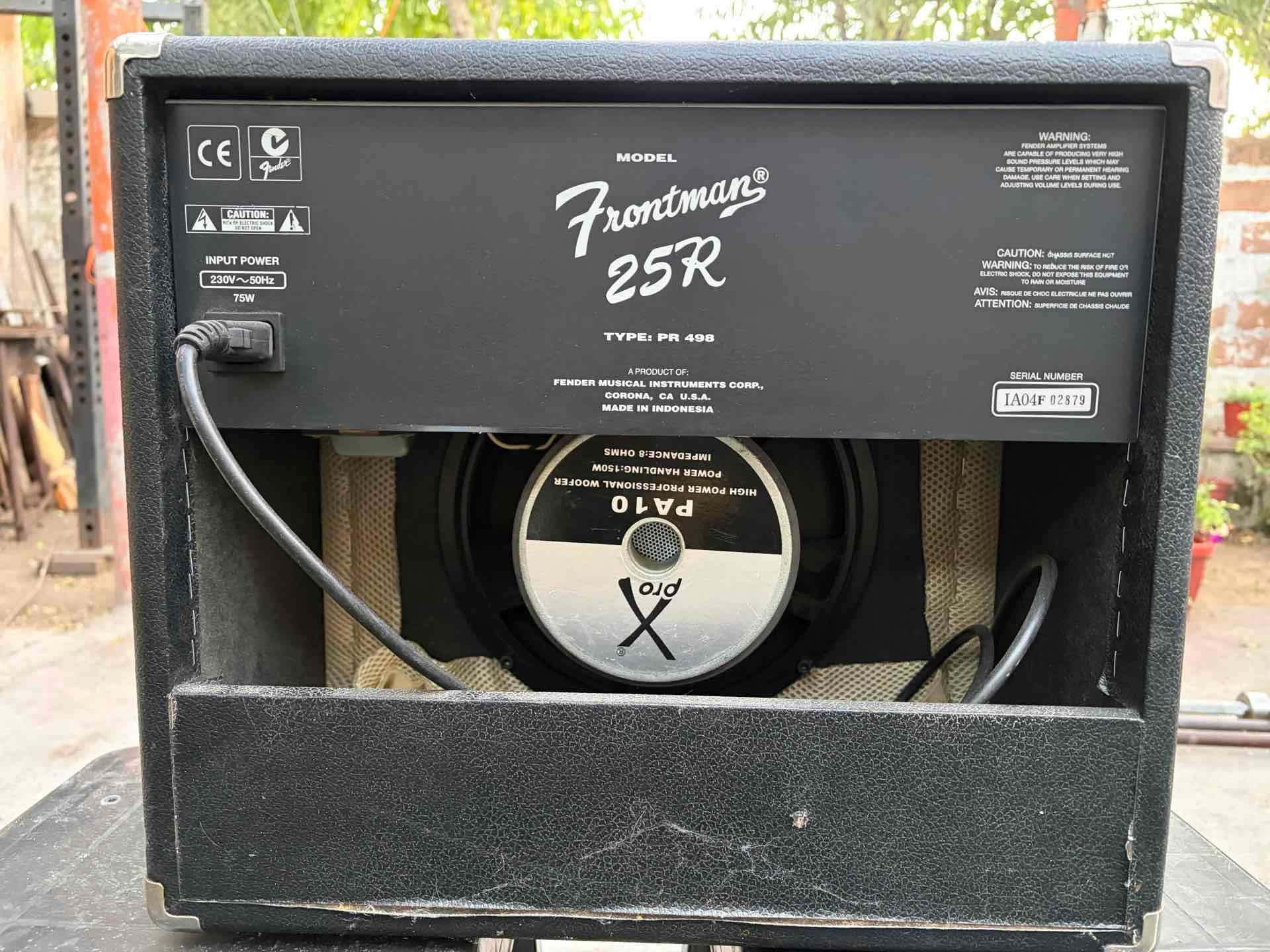 Amplificador Fender Frontman 25R - miniatura 3