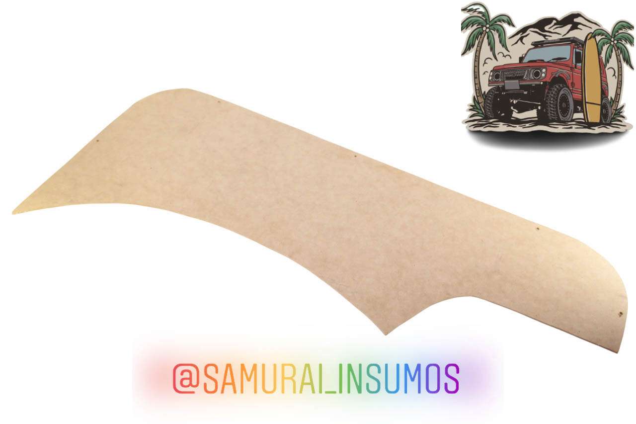 Suzuki Samurai Tapices Traseros Laterales En Bruto - miniatura 5